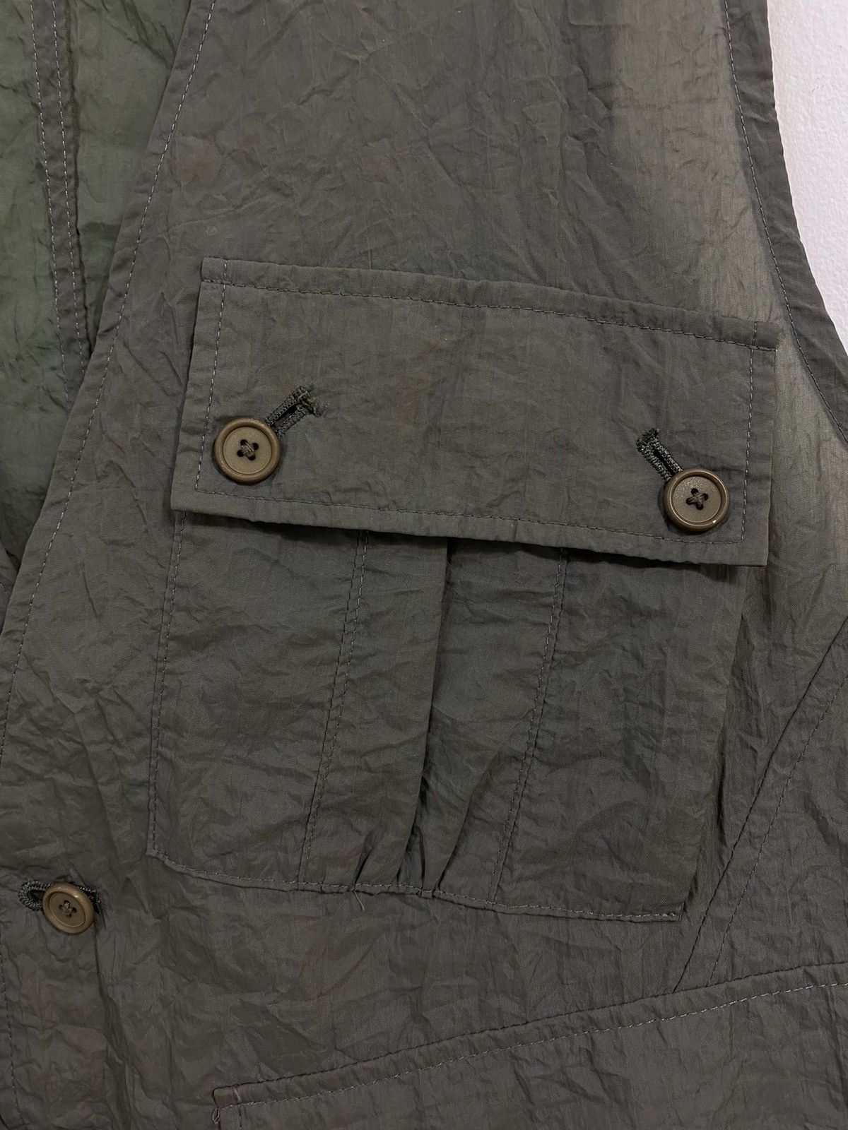 Yohji Yamamoto Yohji Yamamoto Y’s For Men Nylon Vest Military Design Size US M / EU 48-50 / 2 - 3 Thumbnail