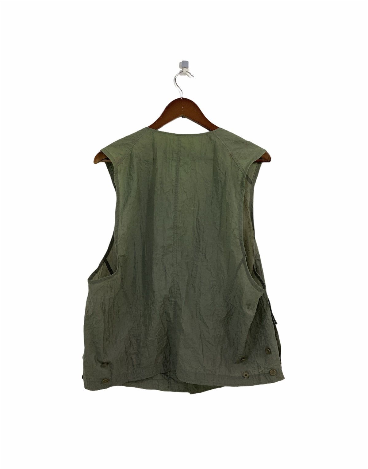 Yohji Yamamoto Yohji Yamamoto Y’s For Men Nylon Vest Military Design Size US M / EU 48-50 / 2 - 2 Thumbnail