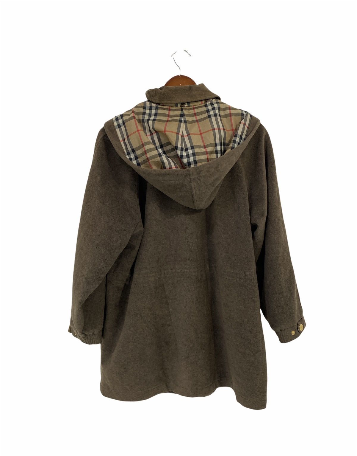 Burberry Burberry Nova Check Long raglan Sleeve Jacket With Hoodie Size US M / EU 48-50 / 2 - 2 Thumbnail
