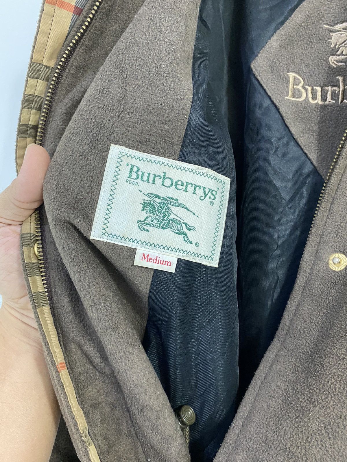Burberry Burberry Nova Check Long raglan Sleeve Jacket With Hoodie Size US M / EU 48-50 / 2 - 6 Thumbnail
