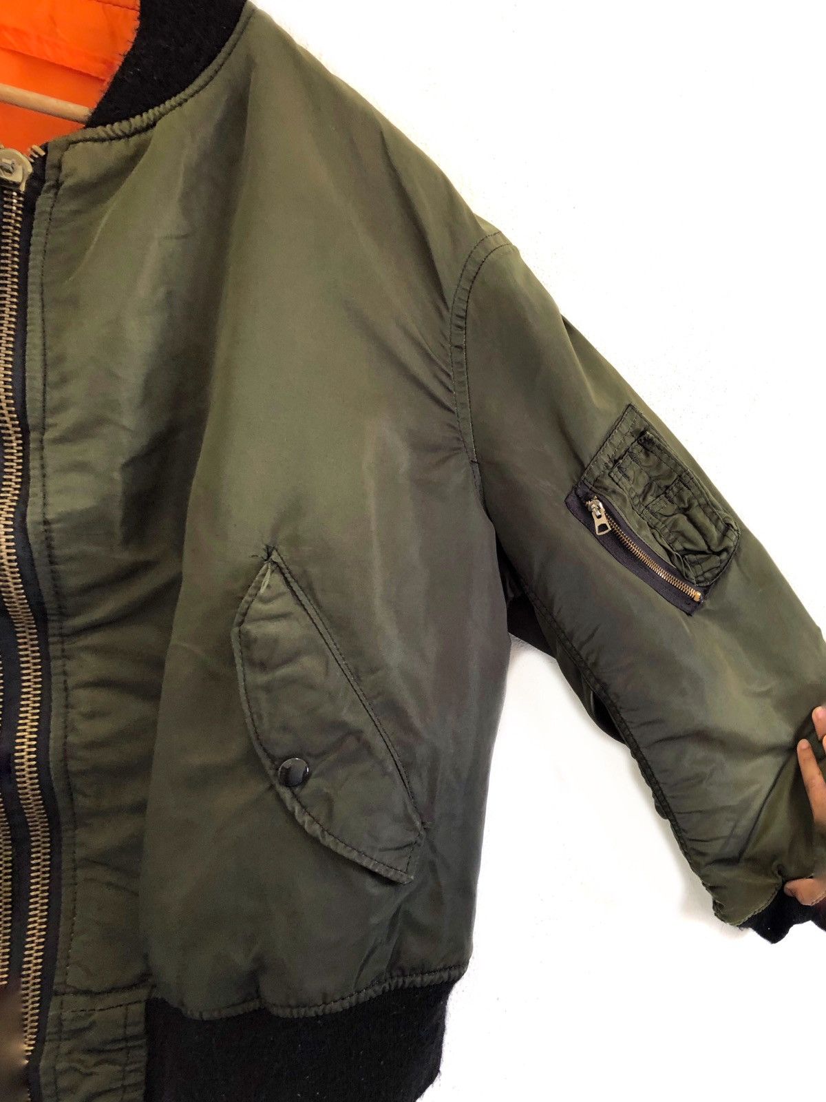 Alpha Industries MA-1 Alpha Industries Flying Bomber Jacket Size US XXL / EU 58 / 5 - 5 Thumbnail