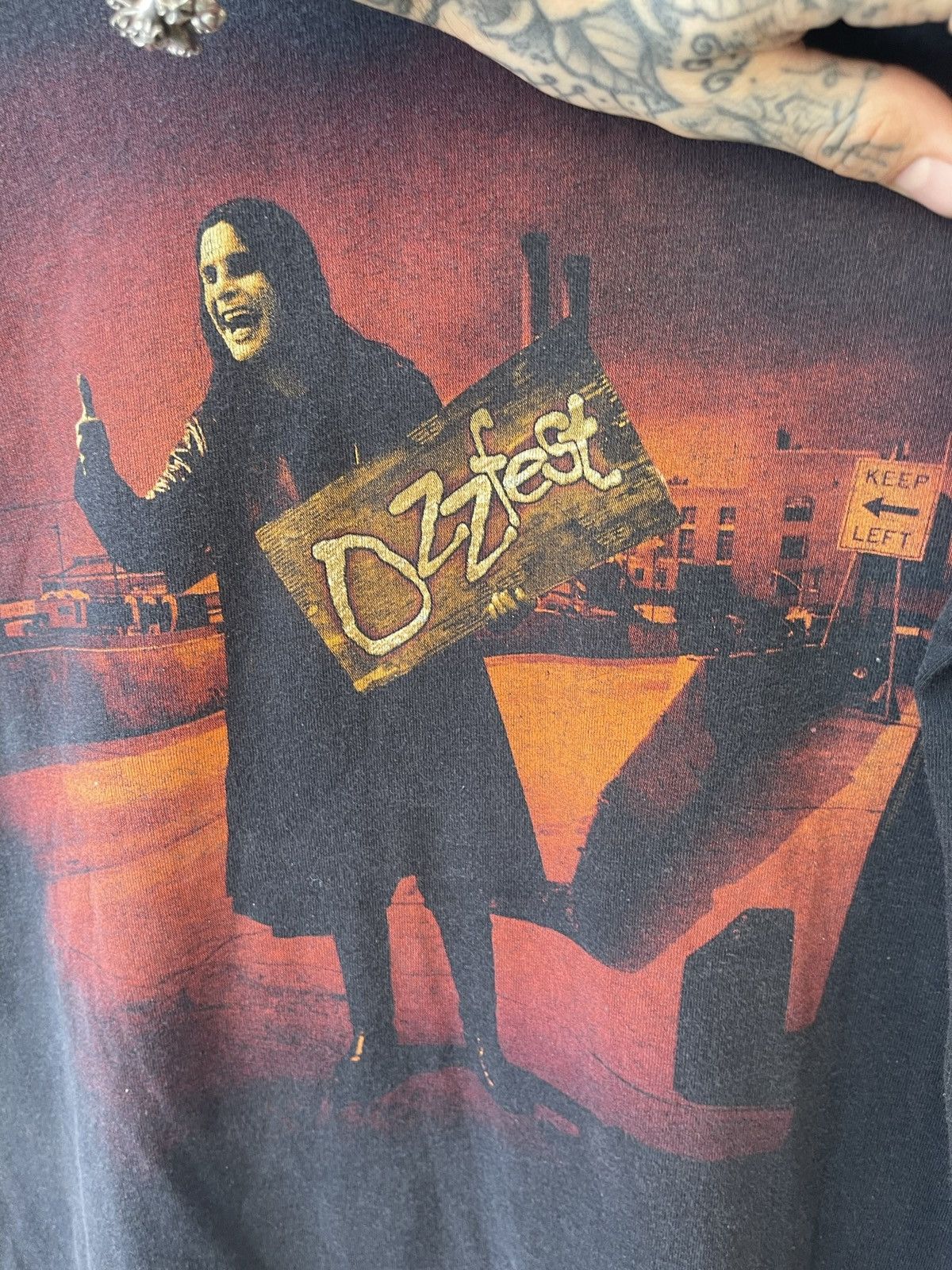 Band Tees × Ozzy Osbourne × Vintage Vintage Ozzy Osbourne OZZFEST 98 Shirt XL Single Stitch Size US XL / EU 56 / 4 - 6 Thumbnail