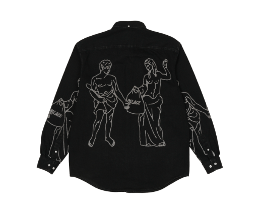 Palace Palace Londinium Shirt Black Size Large Size US L / EU 52-54 / 3 - 2 Thumbnail