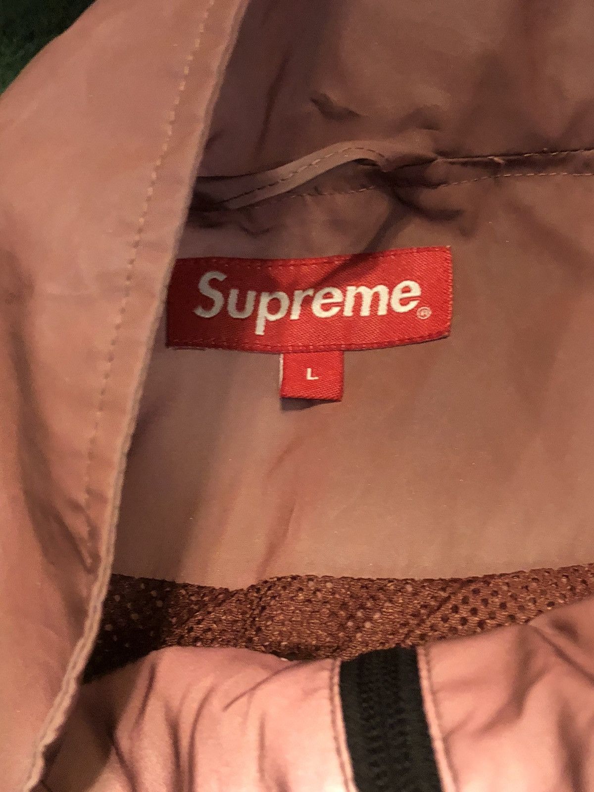 Supreme Supreme Reflective Half Zip Pullover - Red Size US L / EU 52-54 / 3 - 10 Thumbnail