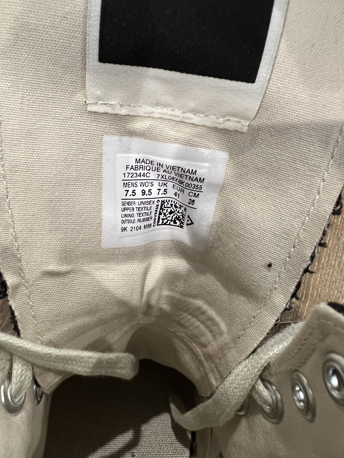 Converse Converse Rick Owens Turbodrk Size US 7.5 / EU 40-41 - 4 Thumbnail