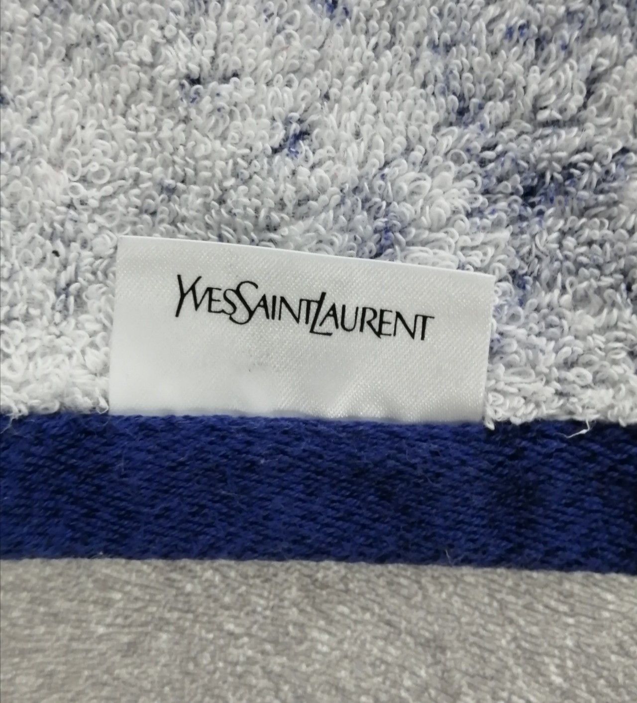 Vintage × Yves Saint Laurent YVESSAINTLAURENT YSL Hot Red Floral Bath Towel Size ONE SIZE - 6 Thumbnail