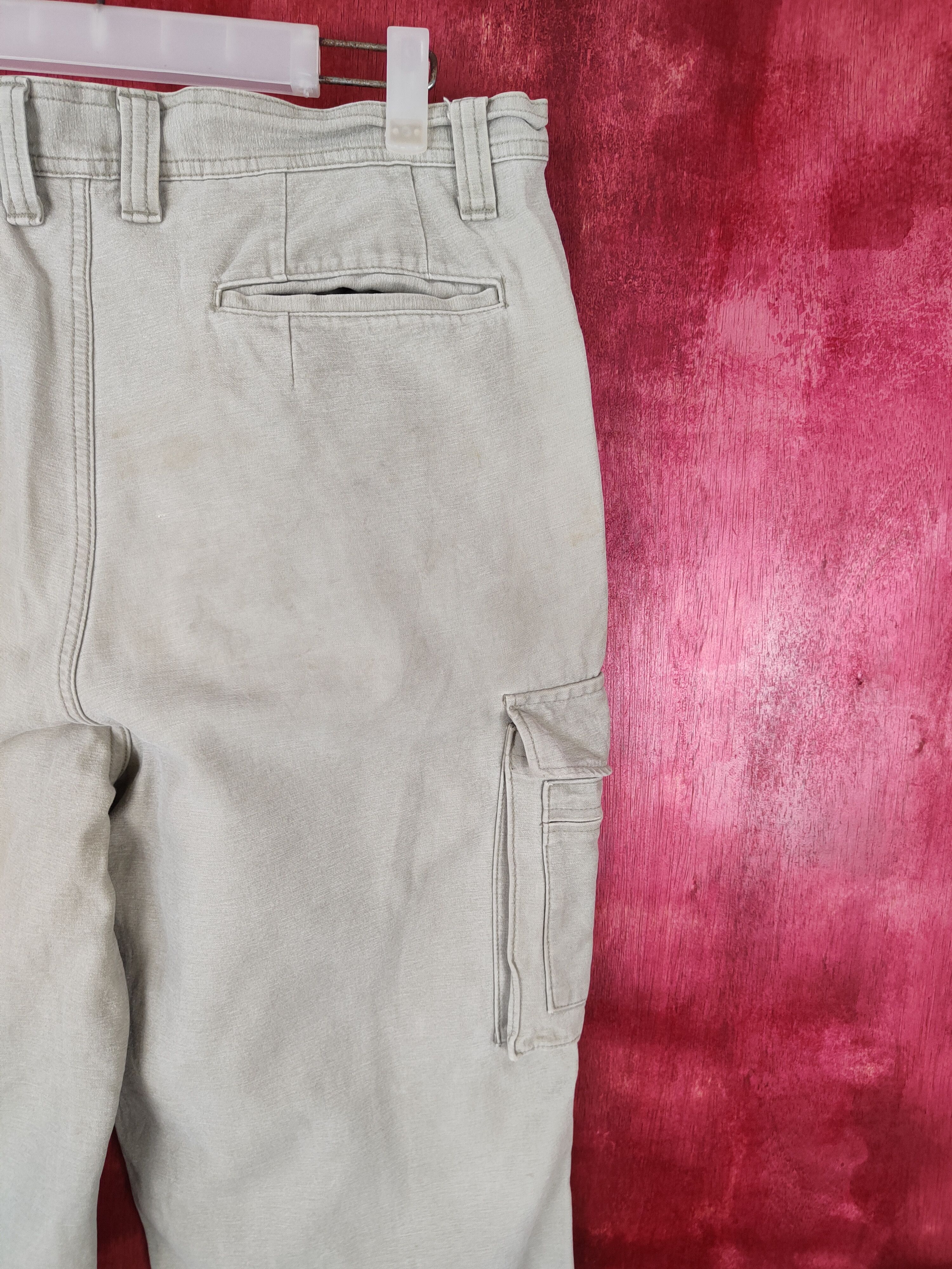 Japanese Brand × Vintage Spurtion Soft Green Multi Pocket Tactical Cargo Pants #S459 Size US 34 / EU 50 - 10 Thumbnail
