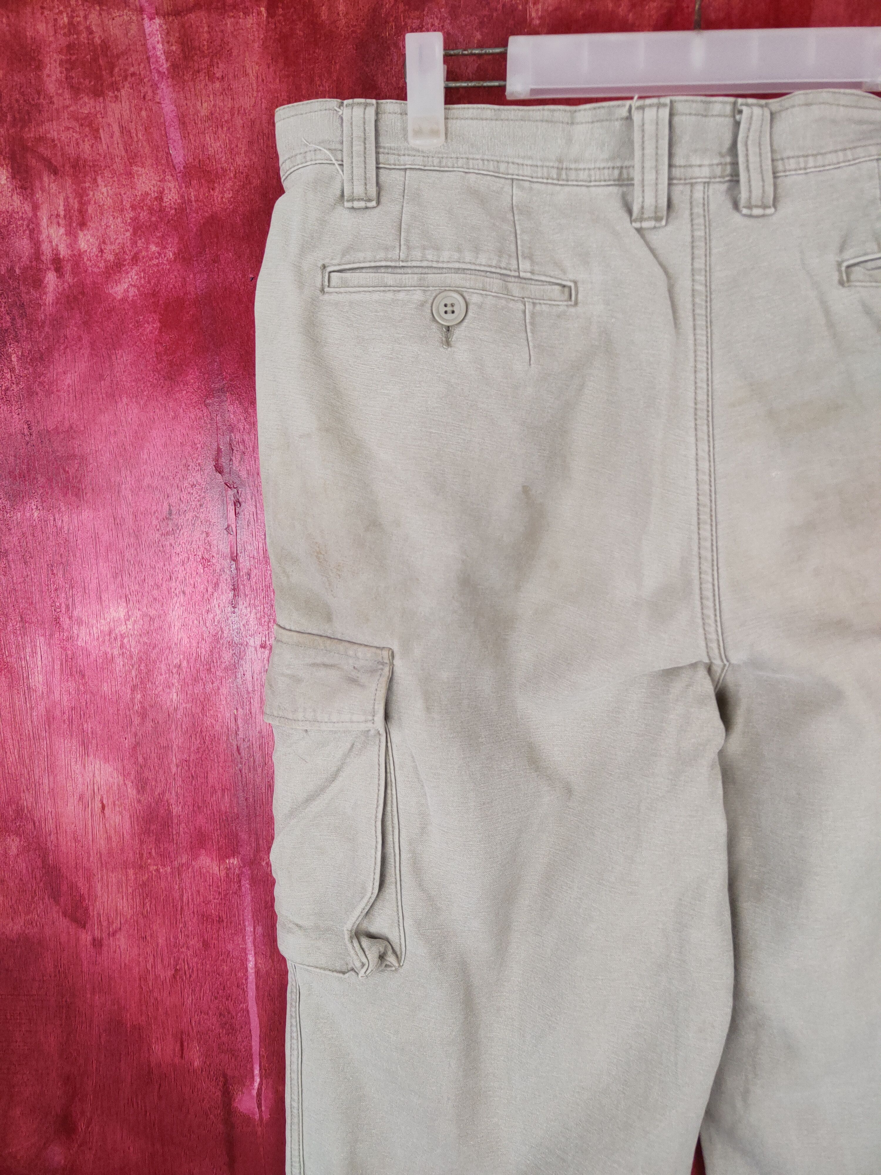 Japanese Brand × Vintage Spurtion Soft Green Multi Pocket Tactical Cargo Pants #S459 Size US 34 / EU 50 - 8 Thumbnail
