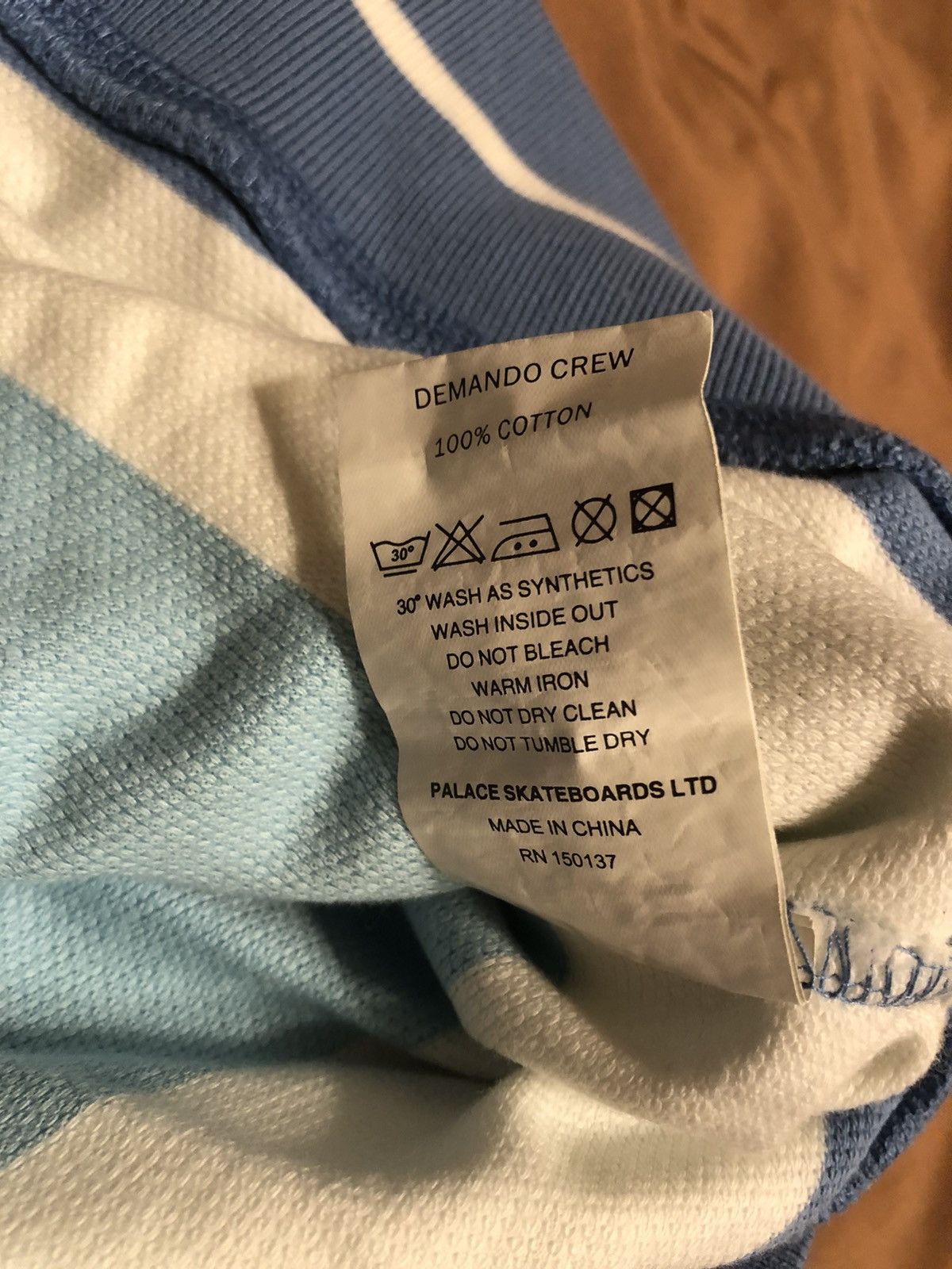 Palace SS18 Palace Demando Crew Size US XL / EU 56 / 4 - 6 Thumbnail