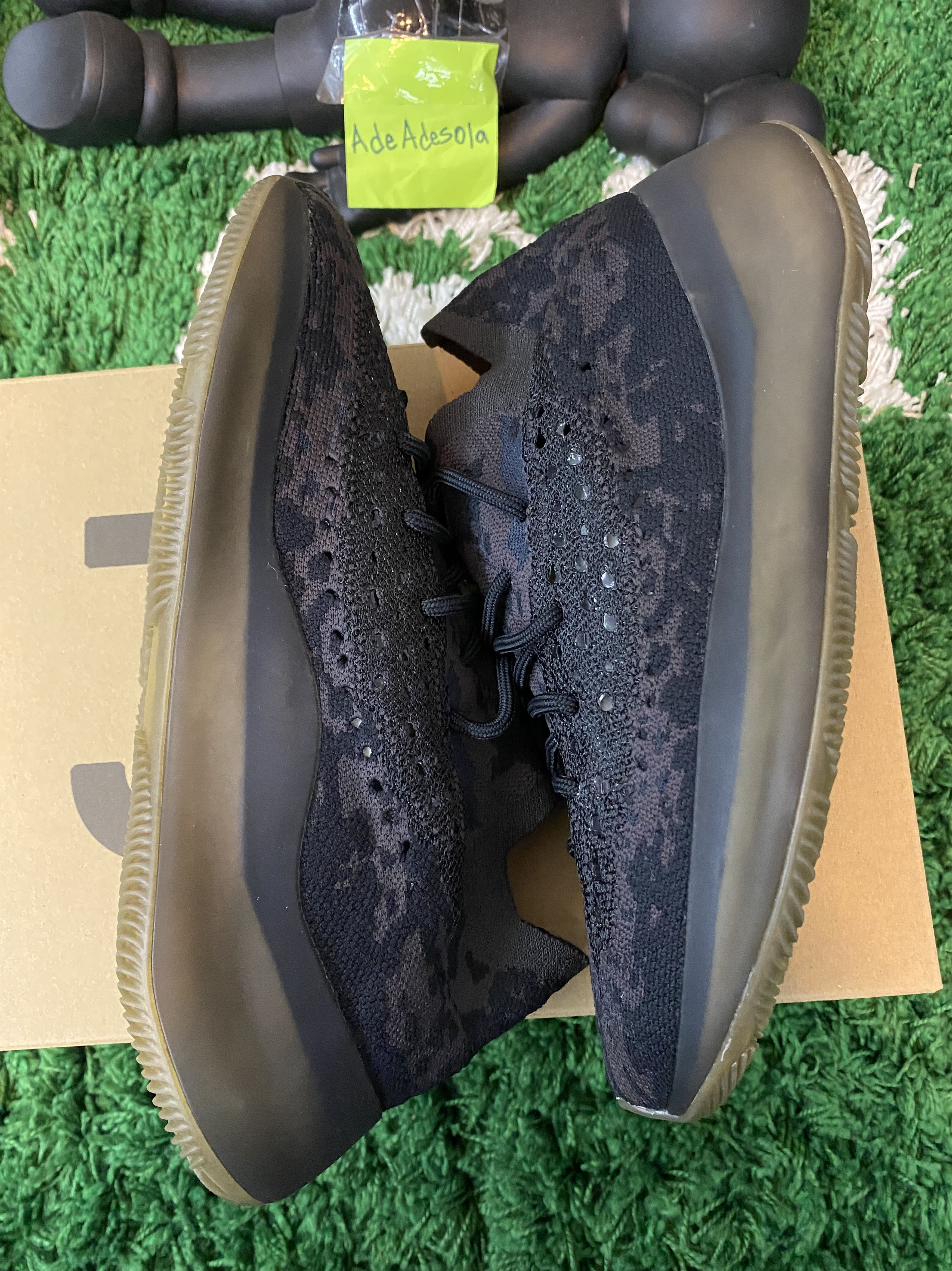 Adidas × Kanye West Yeezy Boost 380 - Onyx - FZ1270 Size US 9 / EU 42 - 2 Thumbnail