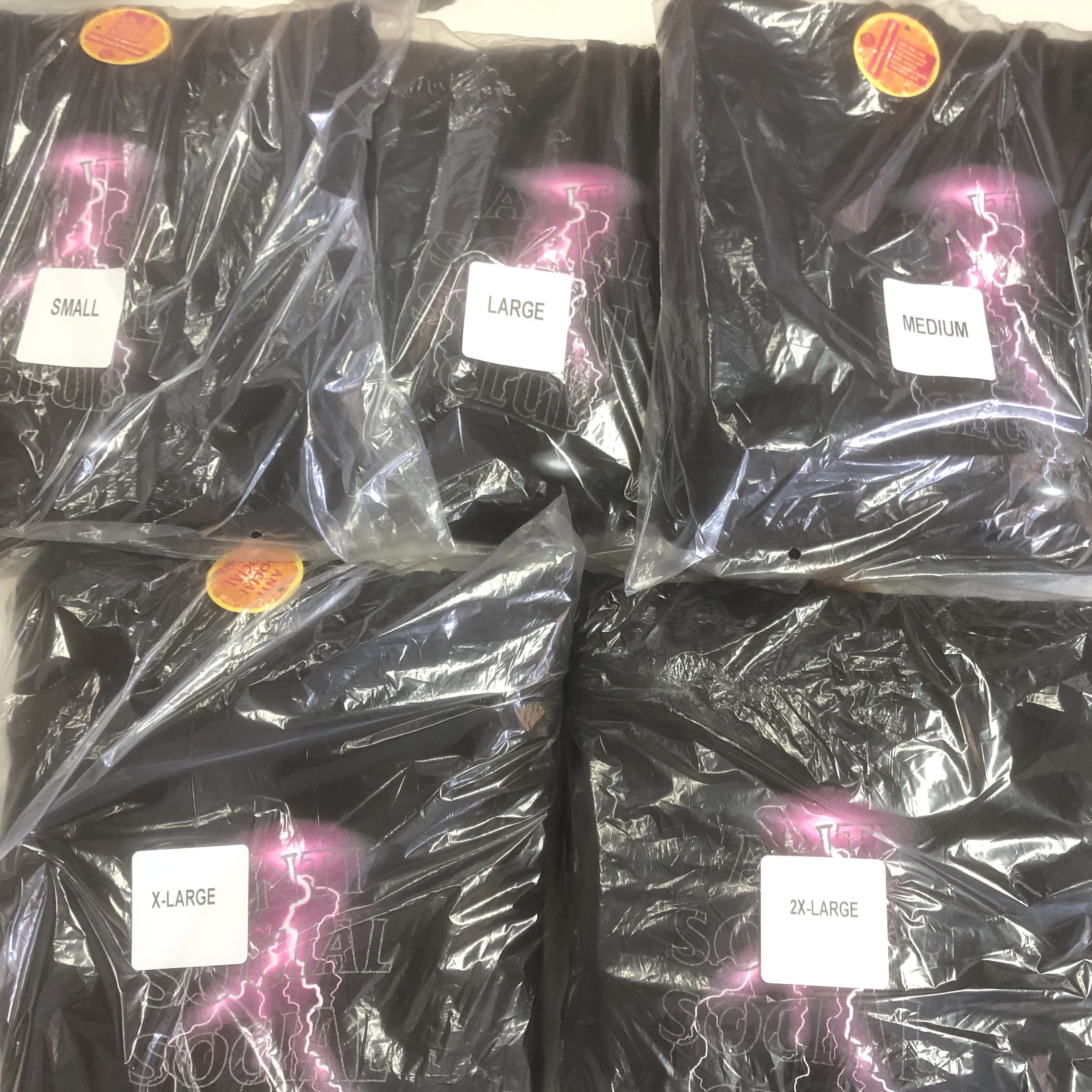 Anti Social Social Club DS AW21 ASSC 3M reflect Save Your Tears Black Hoodie BAPE Size US M / EU 48-50 / 2 - 7 Thumbnail