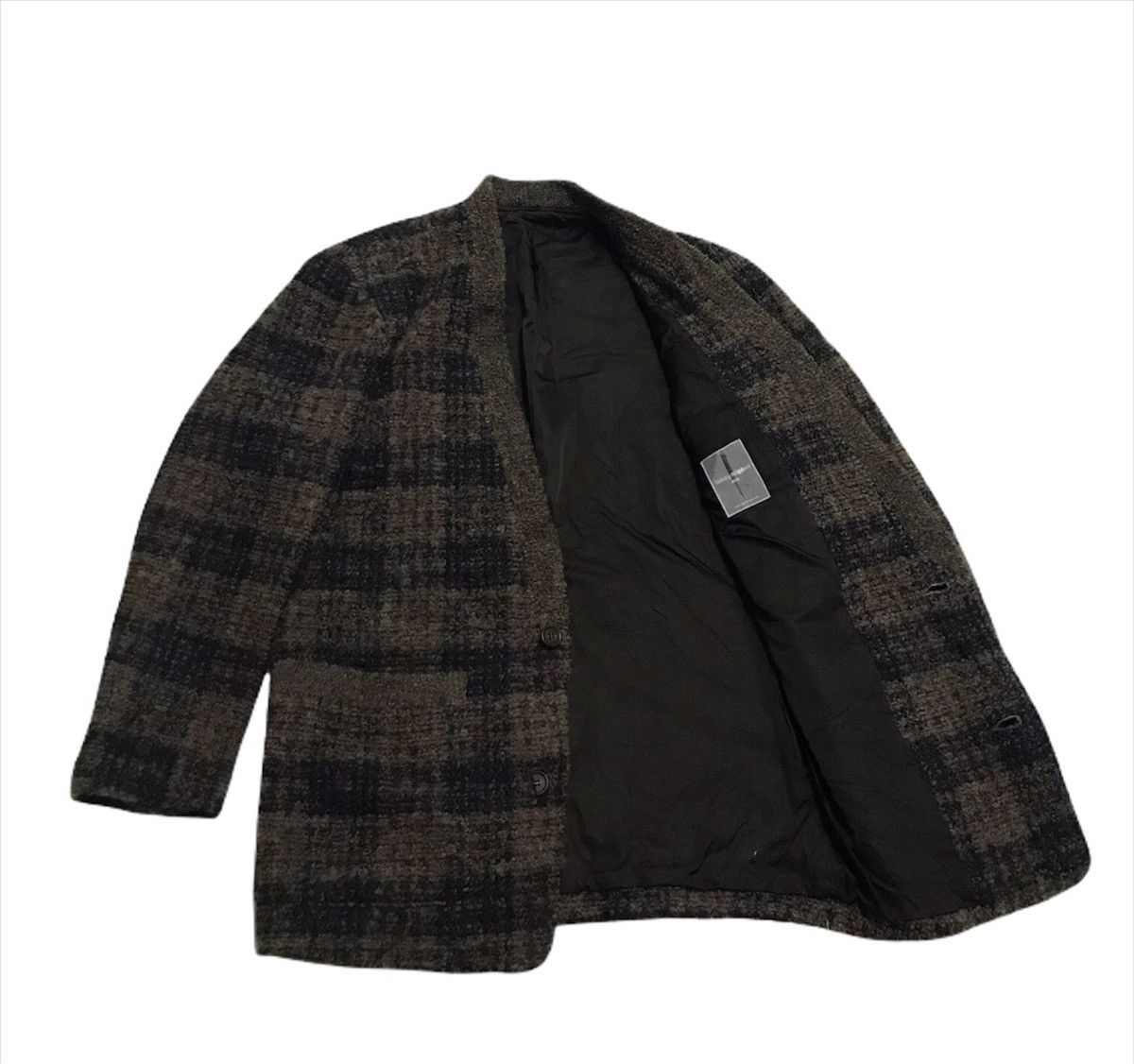 Issey Miyake 🔥Archived🔥 Issey Miyake mohair tartan coat Size US M / EU 48-50 / 2 - 1 Thumbnail