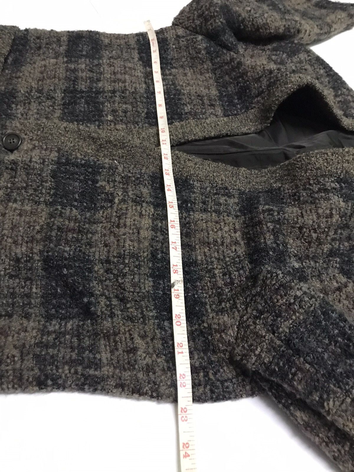 Issey Miyake 🔥Archived🔥 Issey Miyake mohair tartan coat Size US M / EU 48-50 / 2 - 10 Thumbnail