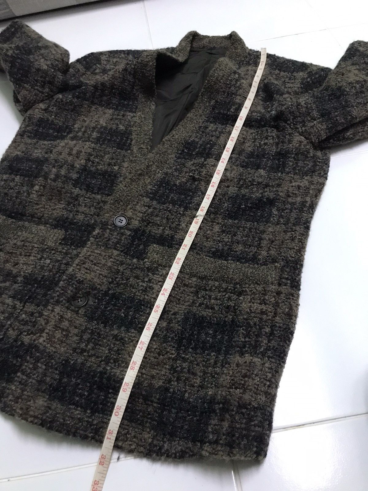 Issey Miyake 🔥Archived🔥 Issey Miyake mohair tartan coat Size US M / EU 48-50 / 2 - 11 Thumbnail