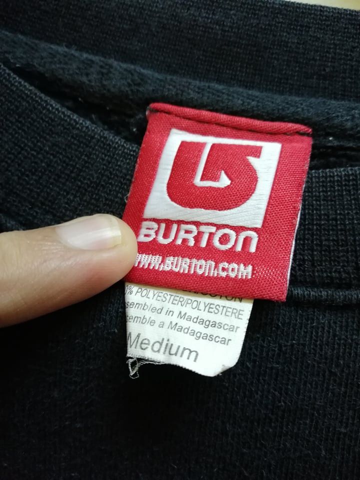 Burton !!STEALS!! Burton Air Sweatshirt Big Logo (code 17) Size US XL / EU 56 / 4 - 8 Thumbnail
