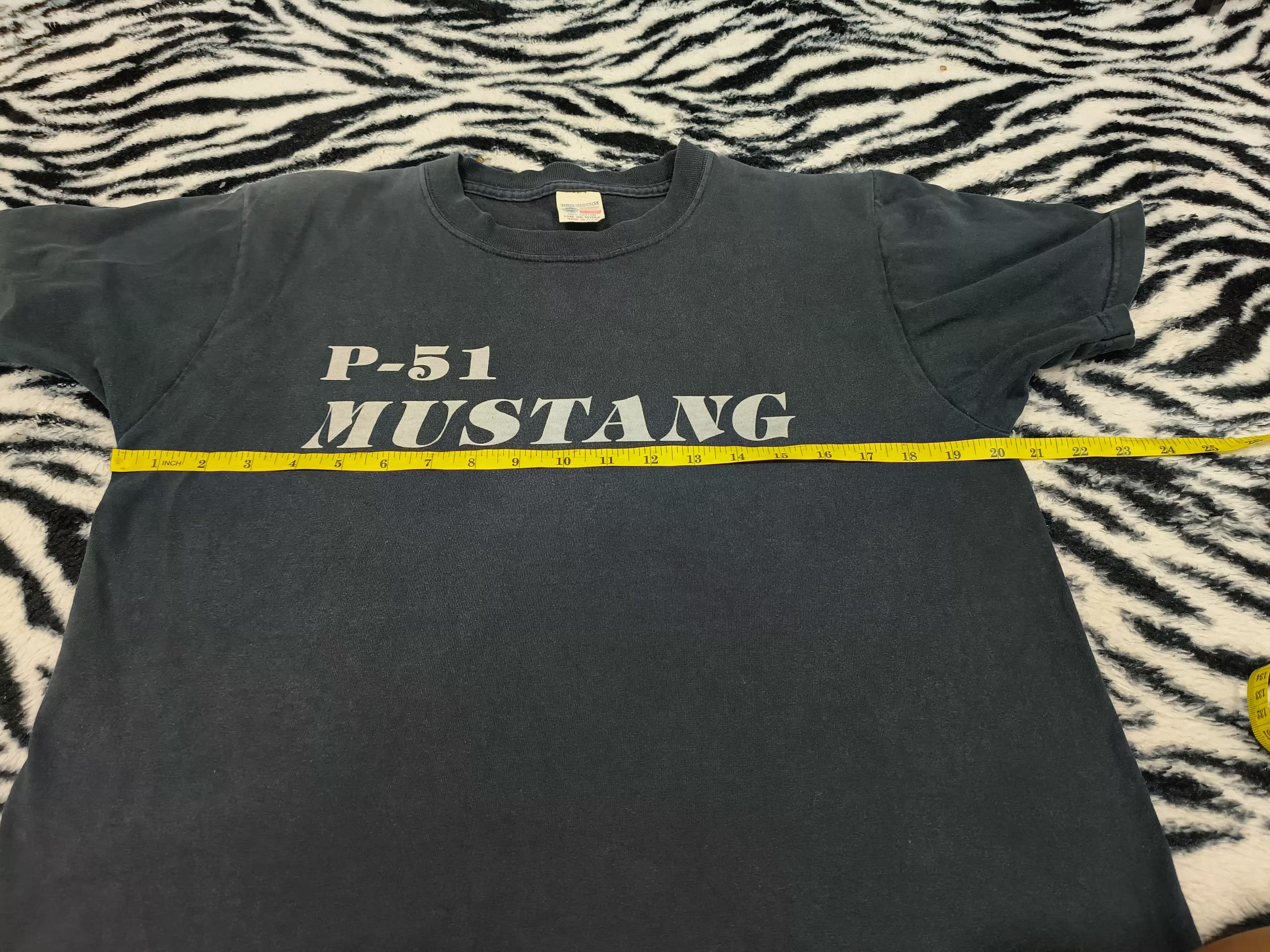 Buzz Rickson's Vintage Buzz Rickson's P-51 MUSTANG t-shirt Size US M / EU 48-50 / 2 - 7 Thumbnail