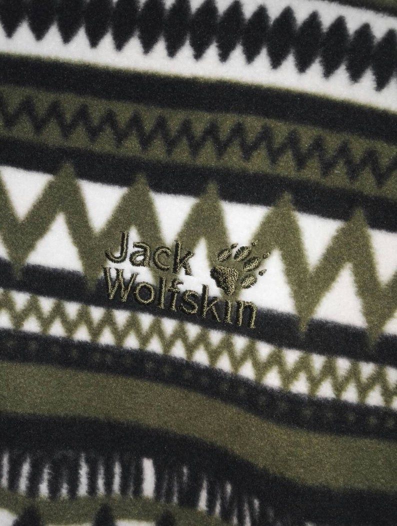 Jack Wolfskin Rare Jack Wolfskin Synchilla Fleece Full Printed (Code18) Size US L / EU 52-54 / 3 - 3 Thumbnail