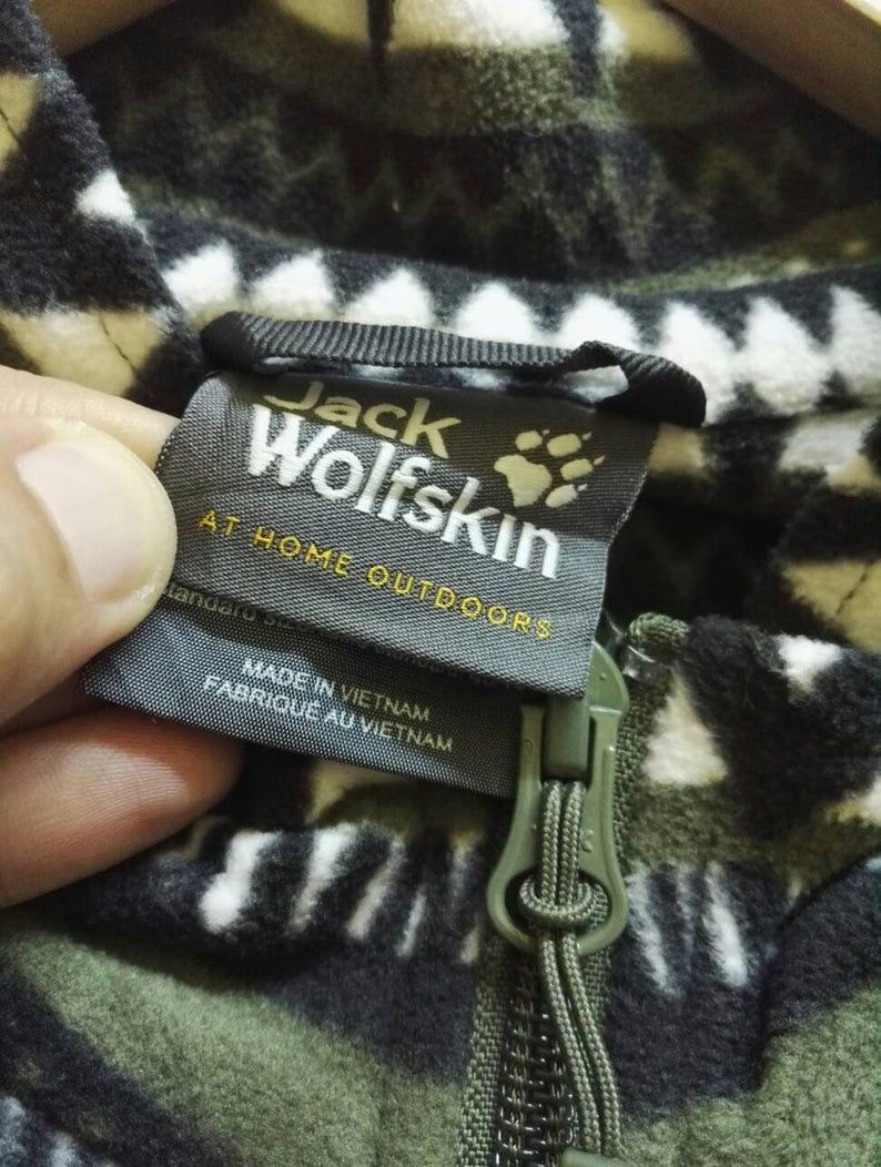 Jack Wolfskin Rare Jack Wolfskin Synchilla Fleece Full Printed (Code18) Size US L / EU 52-54 / 3 - 7 Thumbnail