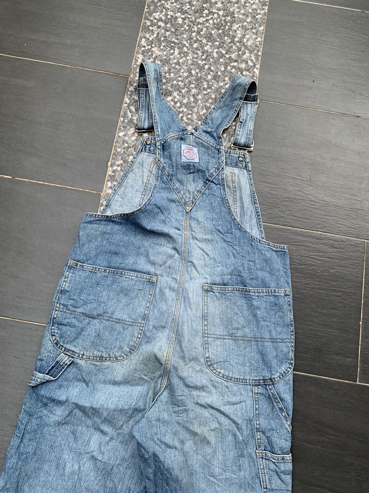 Edwin Vintage Edwin Overall Denim Size US 35 - 6 Thumbnail