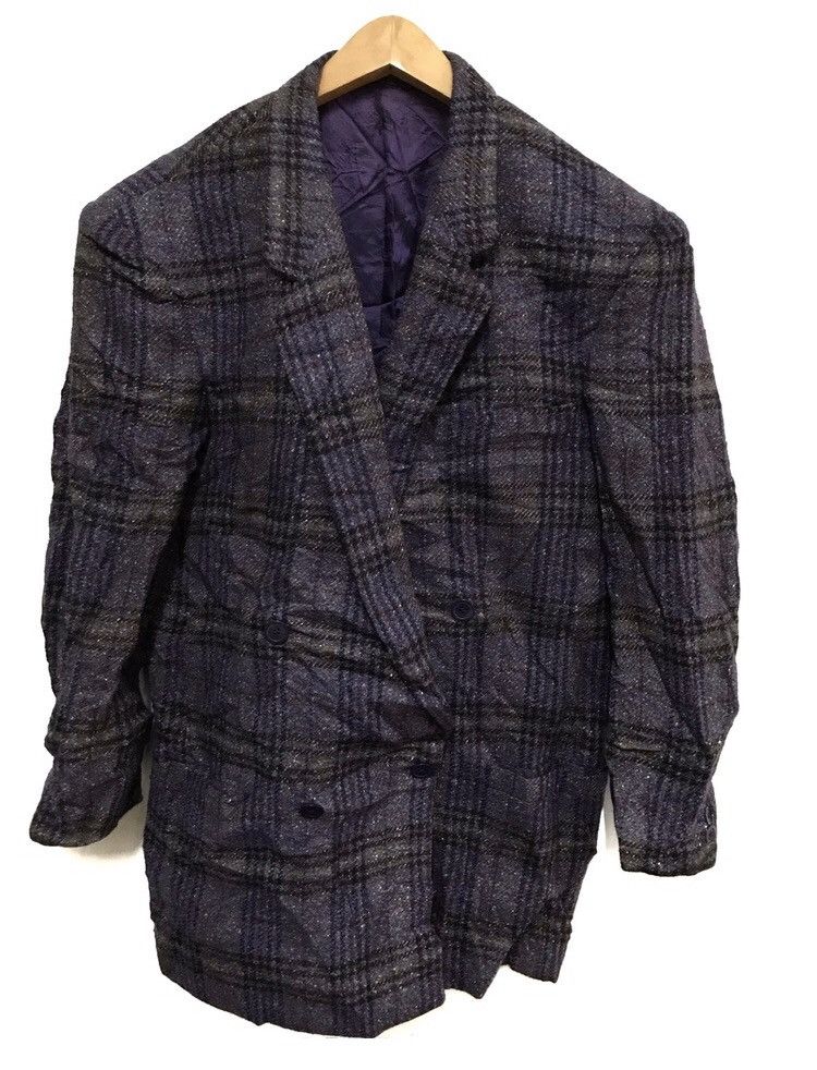 Versace Gianni versace wool blazer coat Size US M / EU 48-50 / 2 - 2 Thumbnail