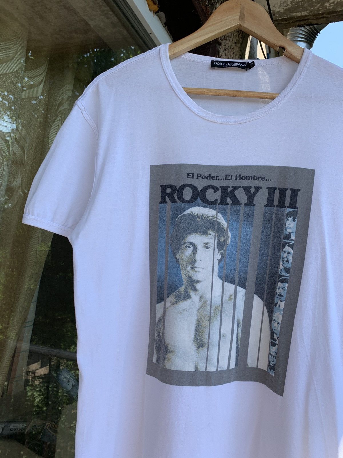 Dolce & Gabbana Vintage Dolce Gabbana Rocky Balboa T-Shirt Size US M / EU 48-50 / 2 - 2 Thumbnail