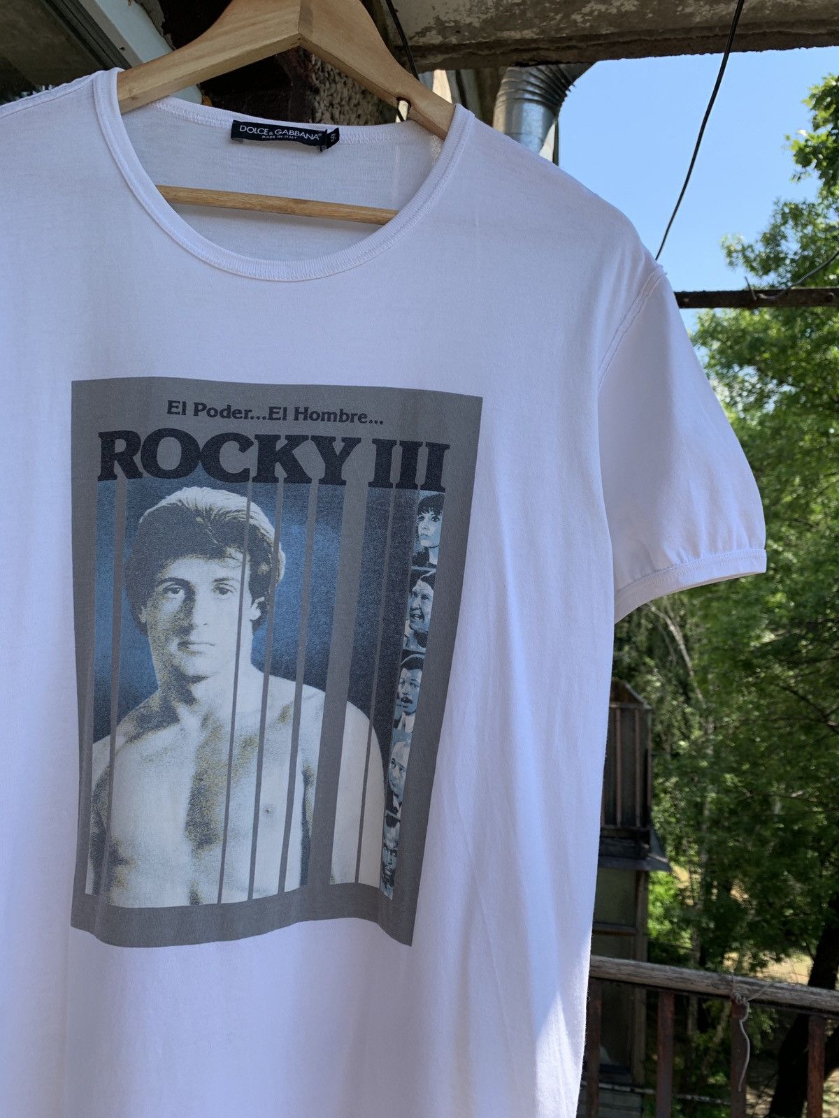 Dolce & Gabbana Vintage Dolce Gabbana Rocky Balboa T-Shirt Size US M / EU 48-50 / 2 - 3 Thumbnail