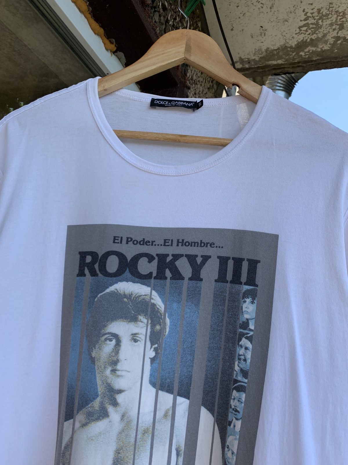 Dolce & Gabbana Vintage Dolce Gabbana Rocky Balboa T-Shirt Size US M / EU 48-50 / 2 - 4 Thumbnail