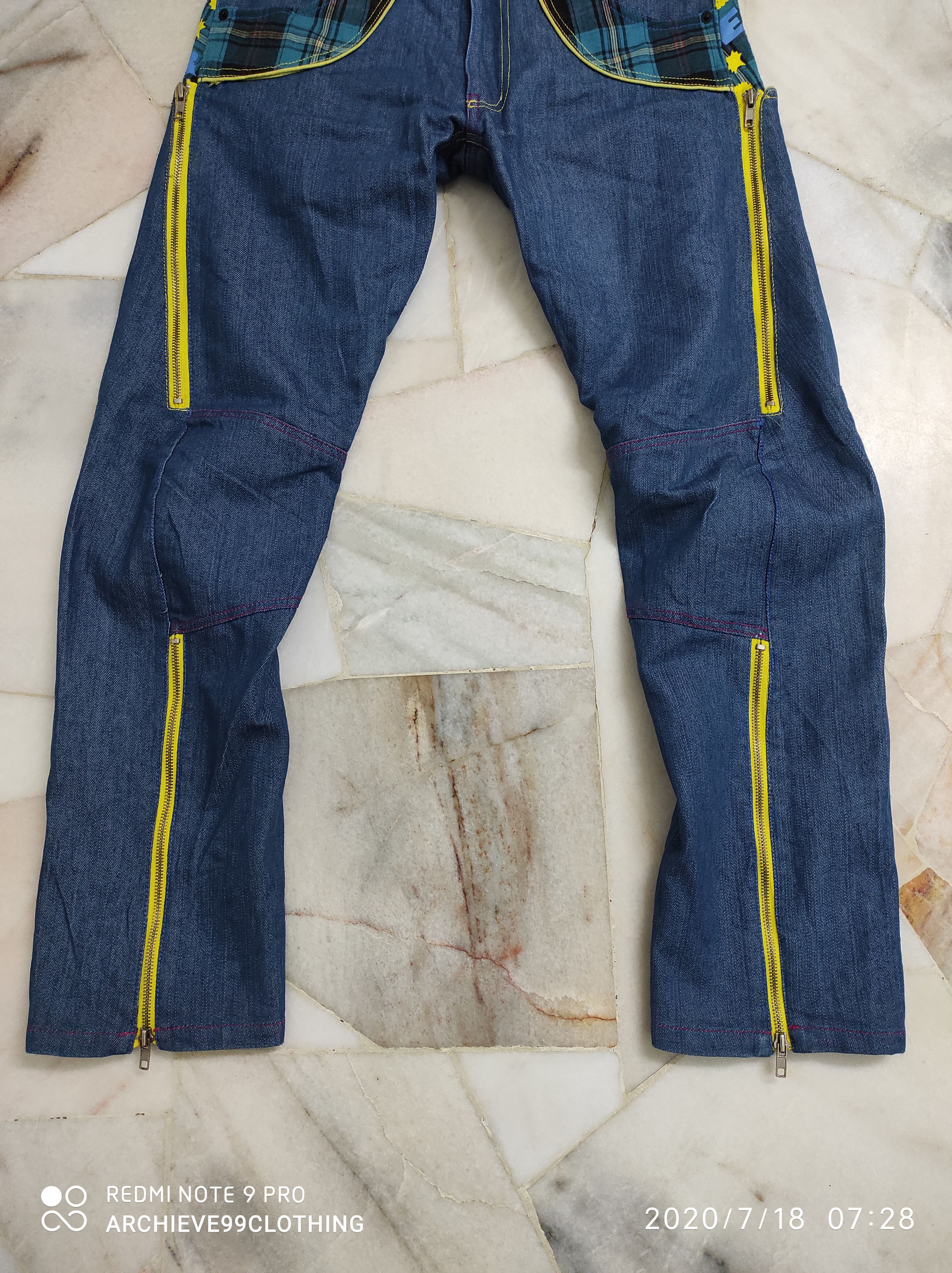 Other Biker denim style punk trousers Size US 30 / EU 46 - 5 Thumbnail