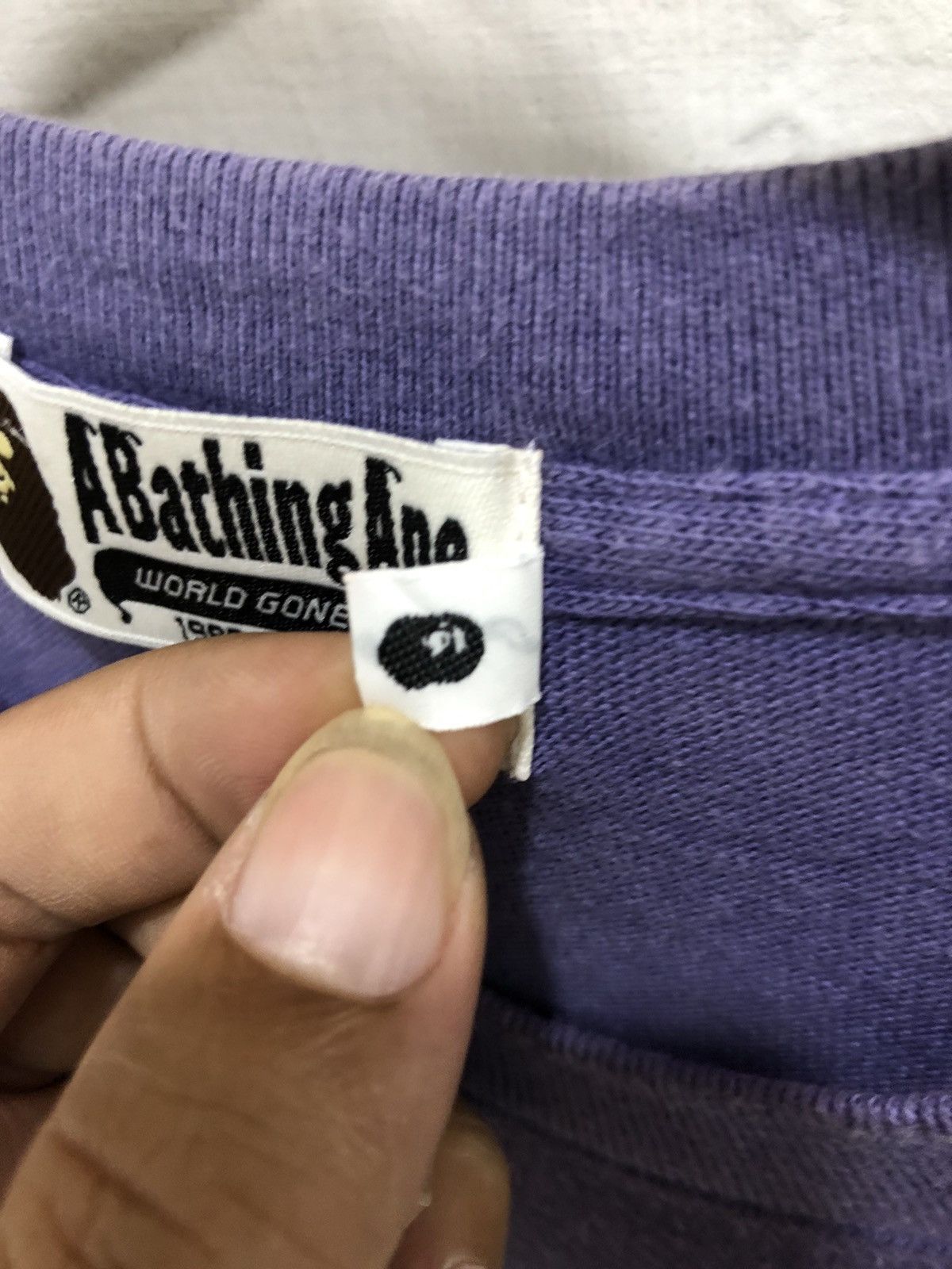 Nigo A Bathing Ape 93 Tee Size US L / EU 52-54 / 3 - 3 Thumbnail