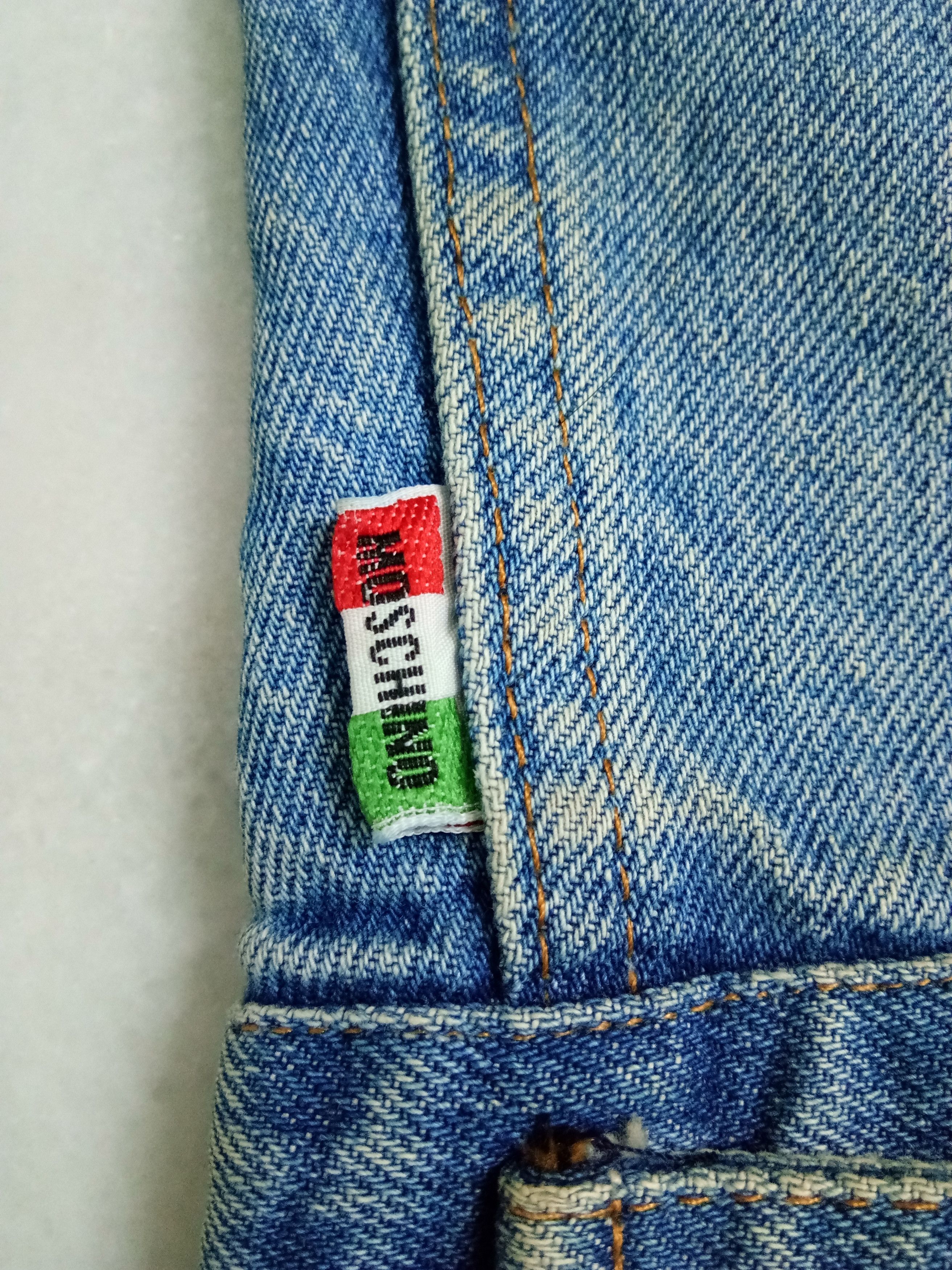 Moschino archive Moschino Jeans Made In Italy truckers Size US S / EU 44-46 / 1 - 8 Thumbnail
