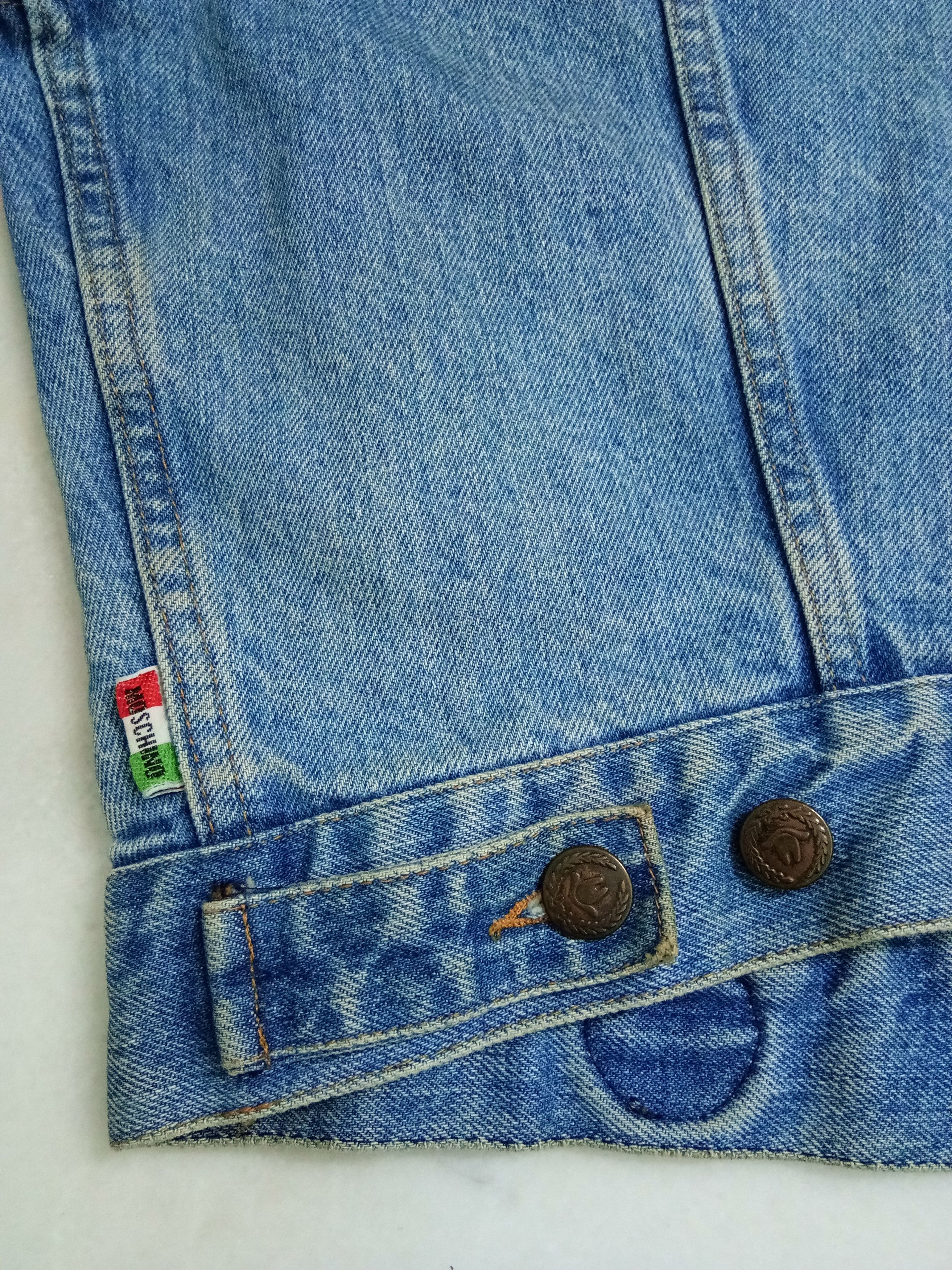 Moschino archive Moschino Jeans Made In Italy truckers Size US S / EU 44-46 / 1 - 7 Thumbnail