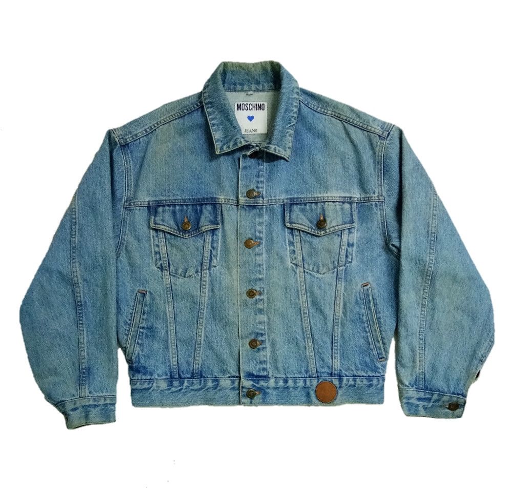 archive Moschino Jeans Made In Italy truckers