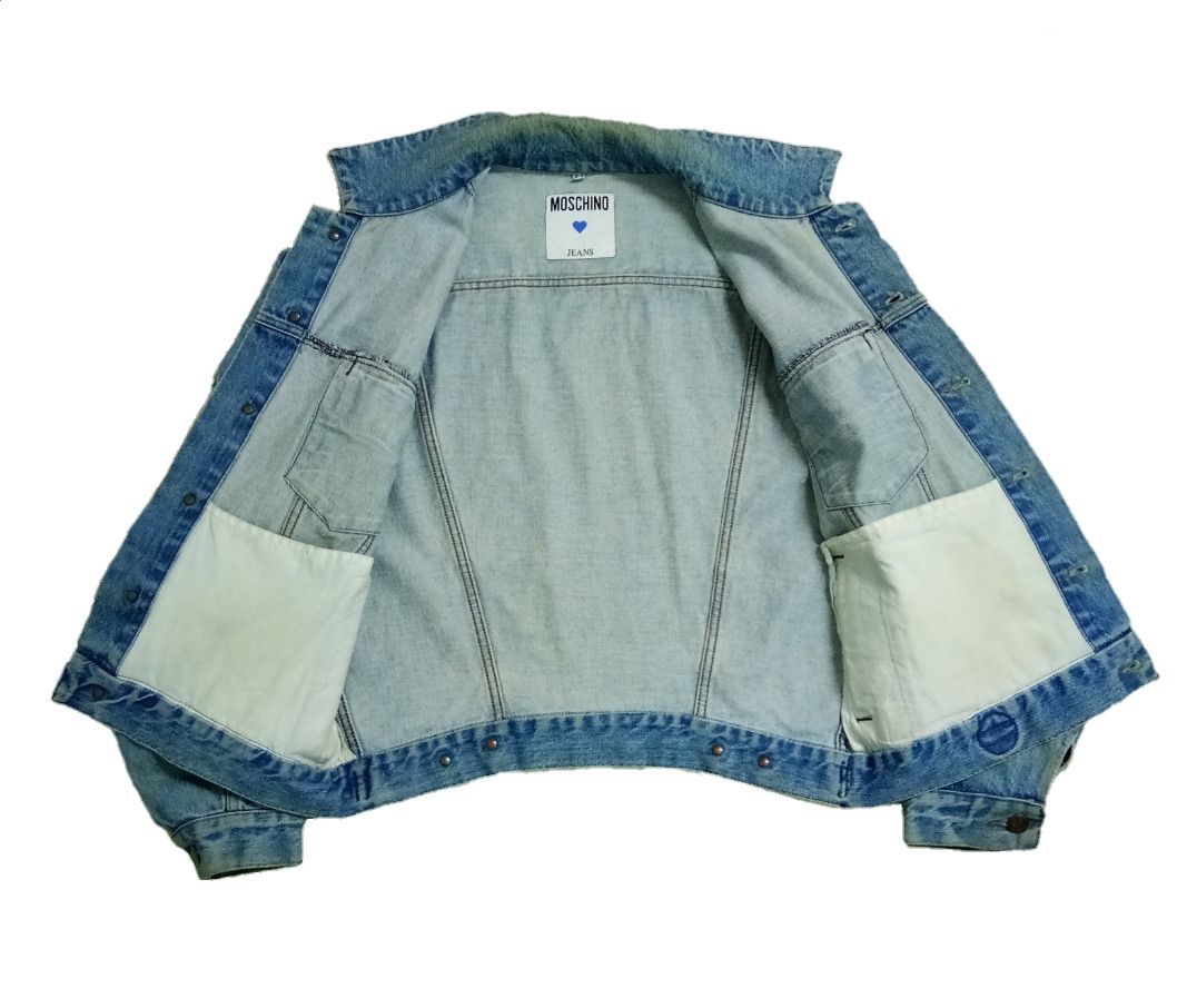 Moschino archive Moschino Jeans Made In Italy truckers Size US S / EU 44-46 / 1 - 6 Thumbnail
