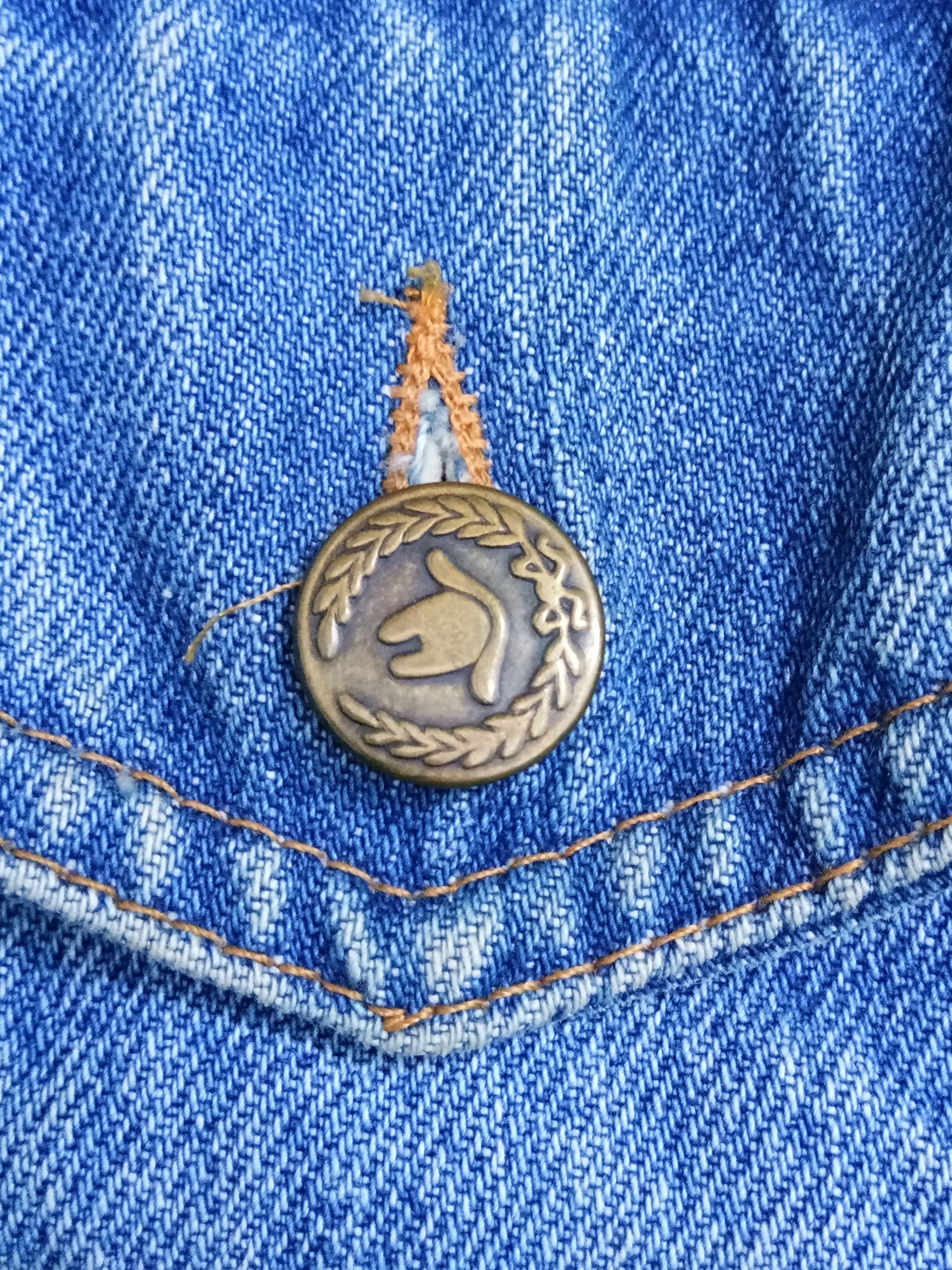 Moschino archive Moschino Jeans Made In Italy truckers Size US S / EU 44-46 / 1 - 12 Thumbnail