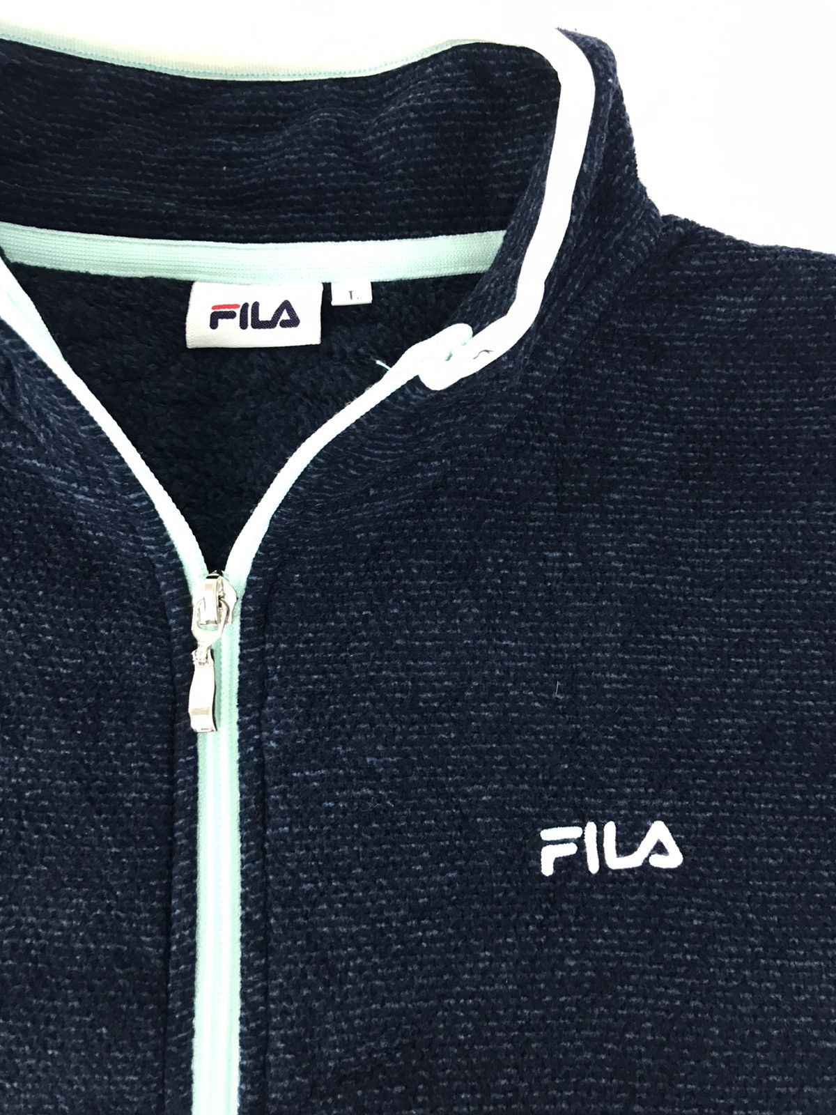 Fila Vintage Fila Wool Fleece Jacket Fashion Designer Size L Size US M / EU 48-50 / 2 - 3 Thumbnail