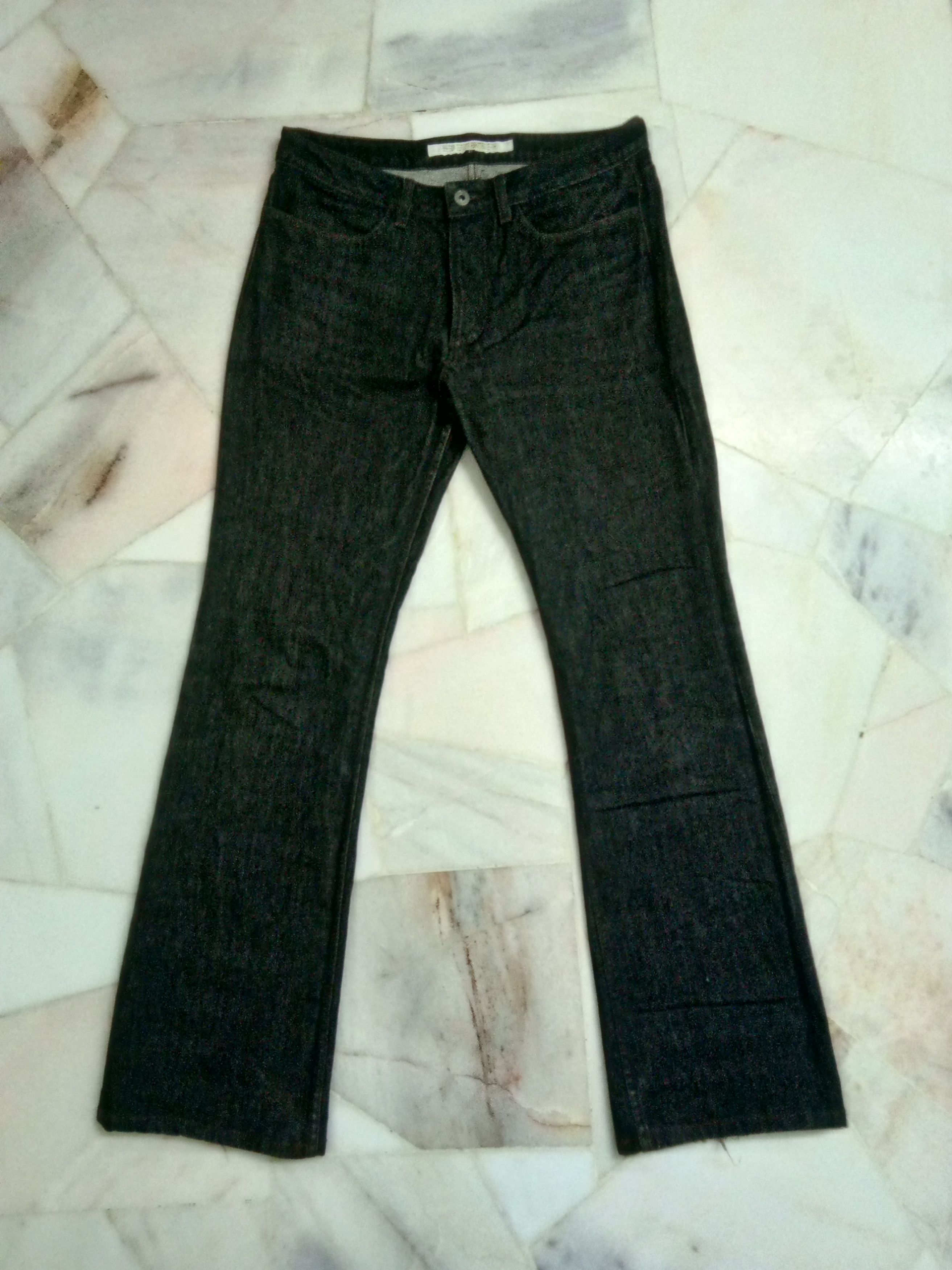 パンツ RIPVANWINKLE Yarn-dyed Black Flare Denim Japanese Brand × RIPVANWINKLE Rip Van Winkle Black Denim