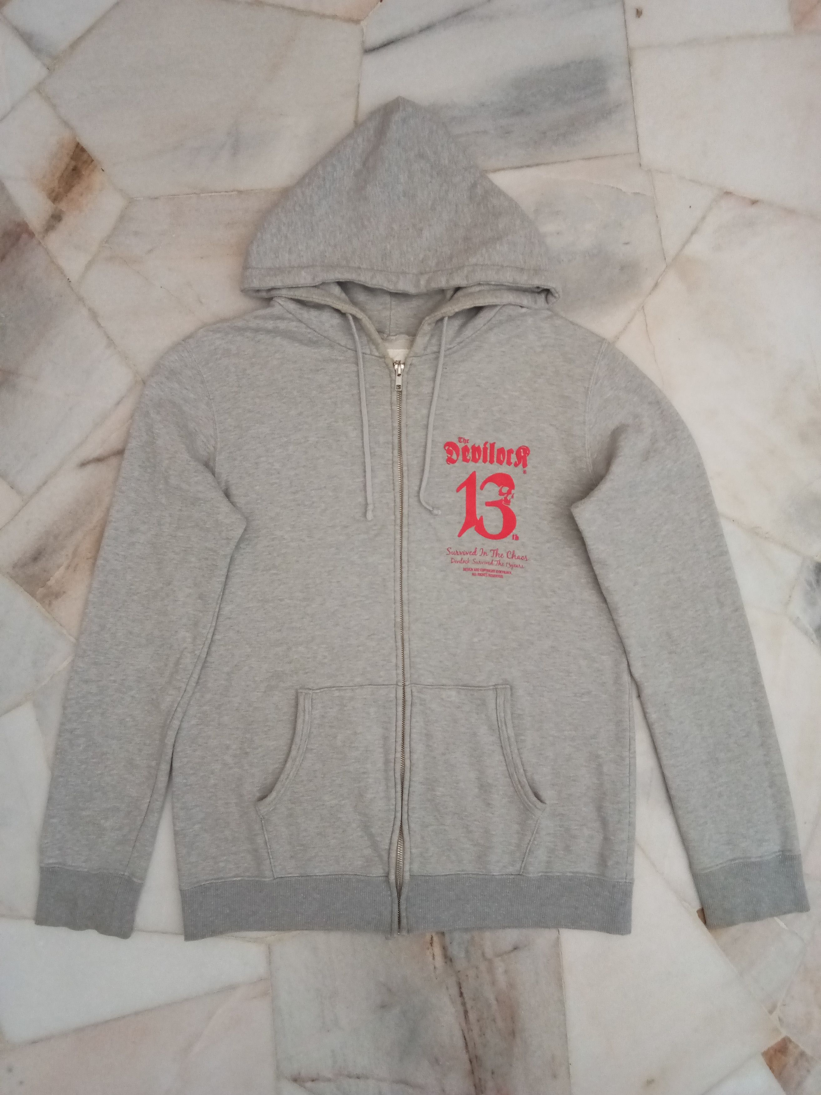 image of Archival Clothing x Beauty Beast The Devilock Survived In The Chaos Made In Japan in Grey (Size XL)