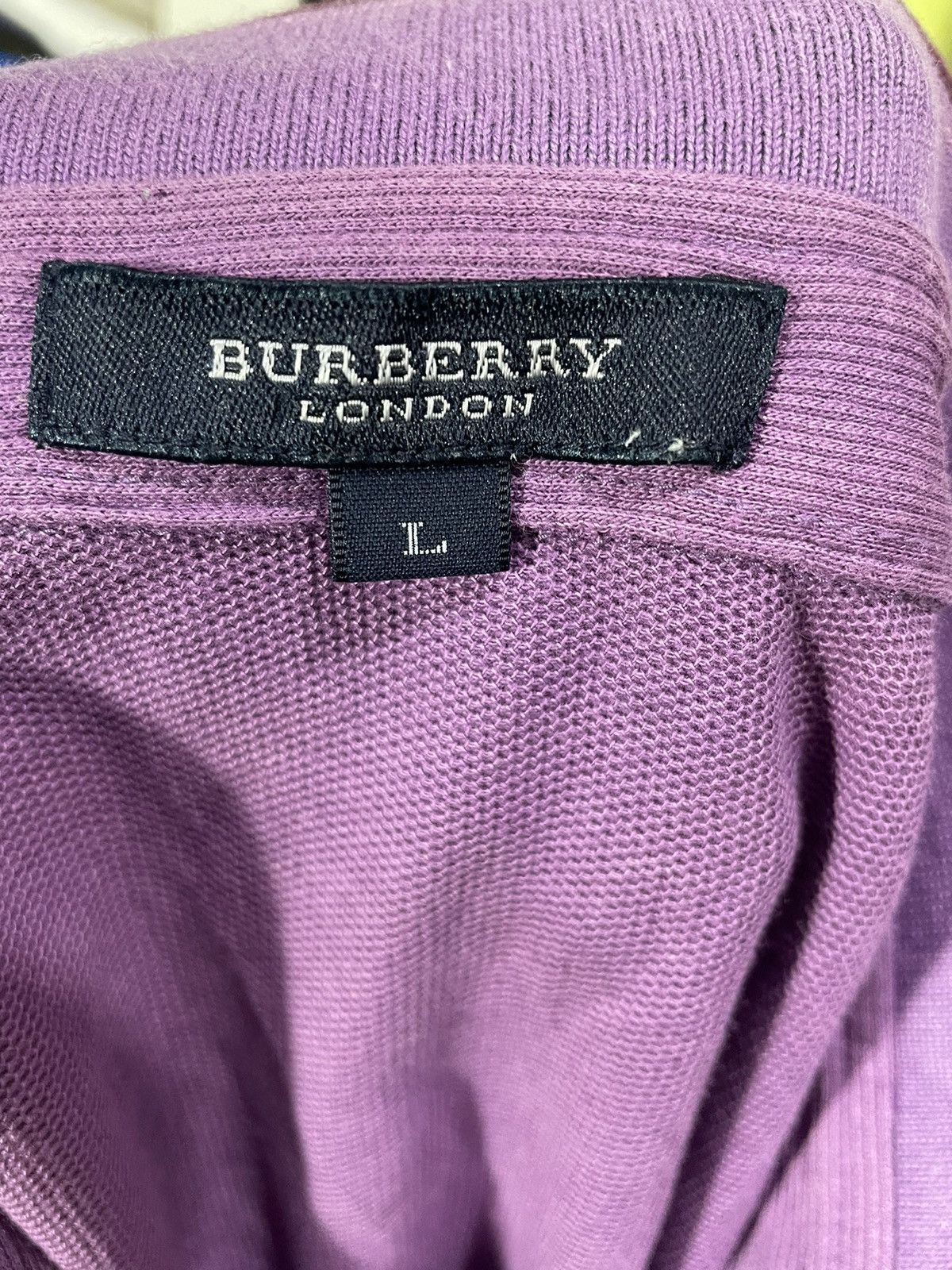 Burberry × Vintage Vintage Burberry Polos Size US L / EU 52-54 / 3 - 8 Thumbnail