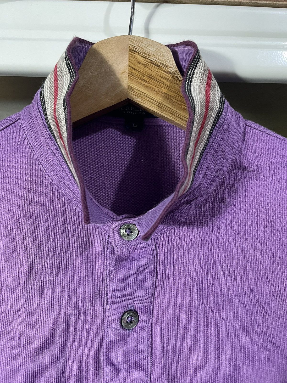 Burberry × Vintage Vintage Burberry Polos Size US L / EU 52-54 / 3 - 7 Thumbnail