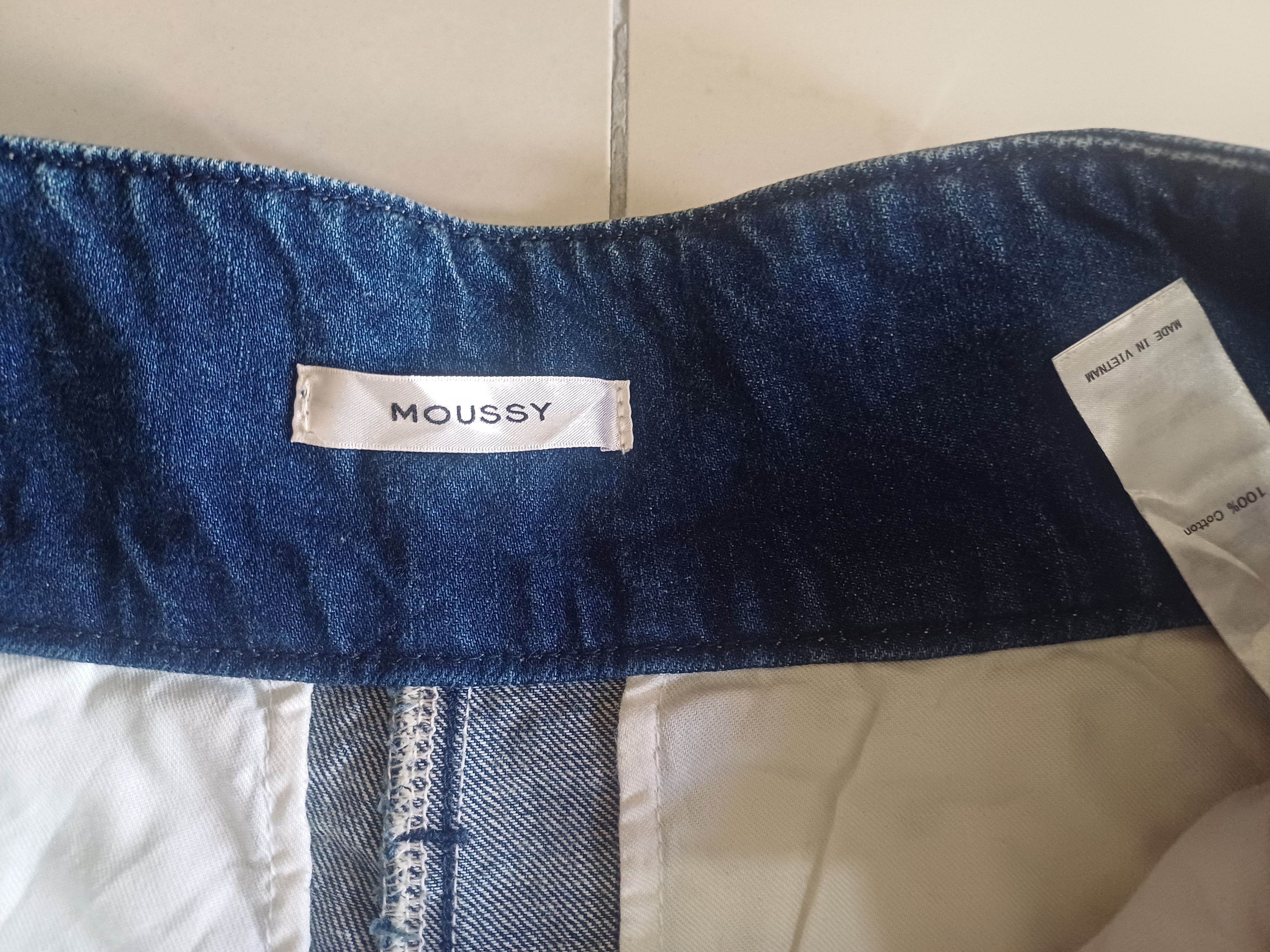 Designer × Japanese Brand × MOUSSY Awesome 'Moussy' vintage jeans Size 28" / US 6 / IT 42 - 10 Thumbnail
