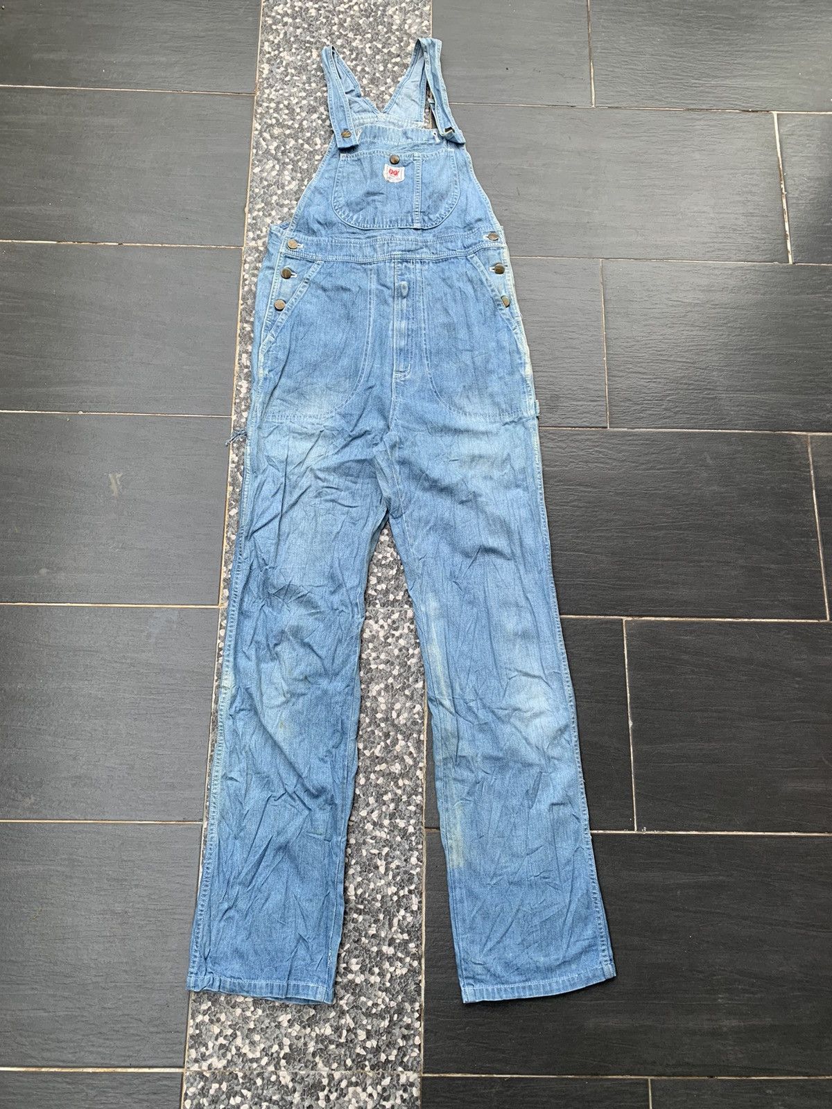 Japanese Brand × Vintage Vintage Family & Co. Overall Denim Size US 31 - 1 Thumbnail