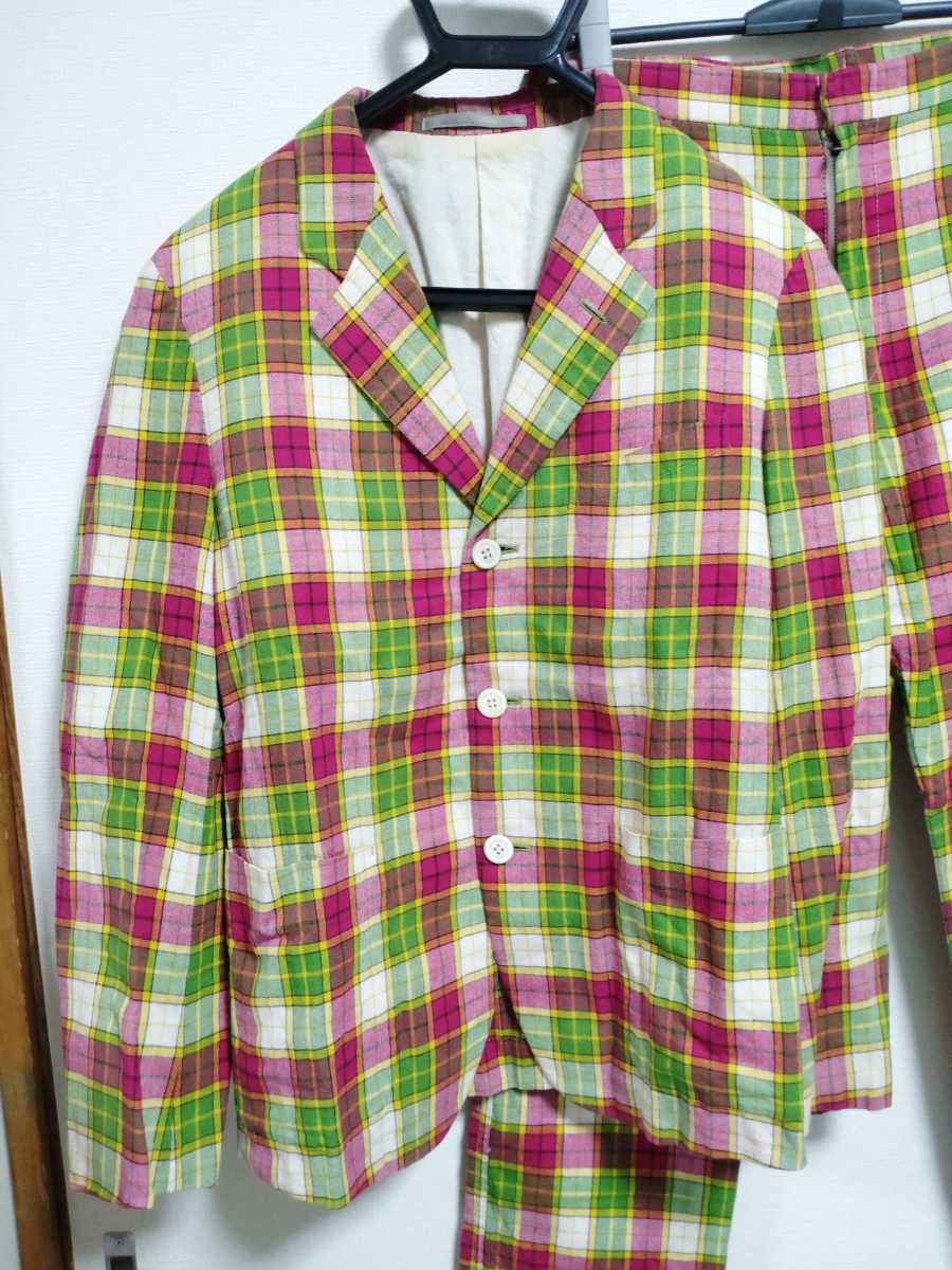 Comme des Garcons Homme Plus SS1997 Plaid Suit Size 48R - 2 Thumbnail