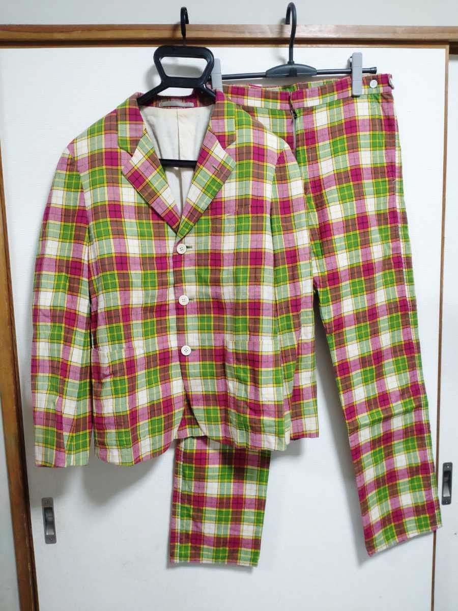 Comme des Garcons Homme Plus SS1997 Plaid Suit Size 48R - 1 Thumbnail