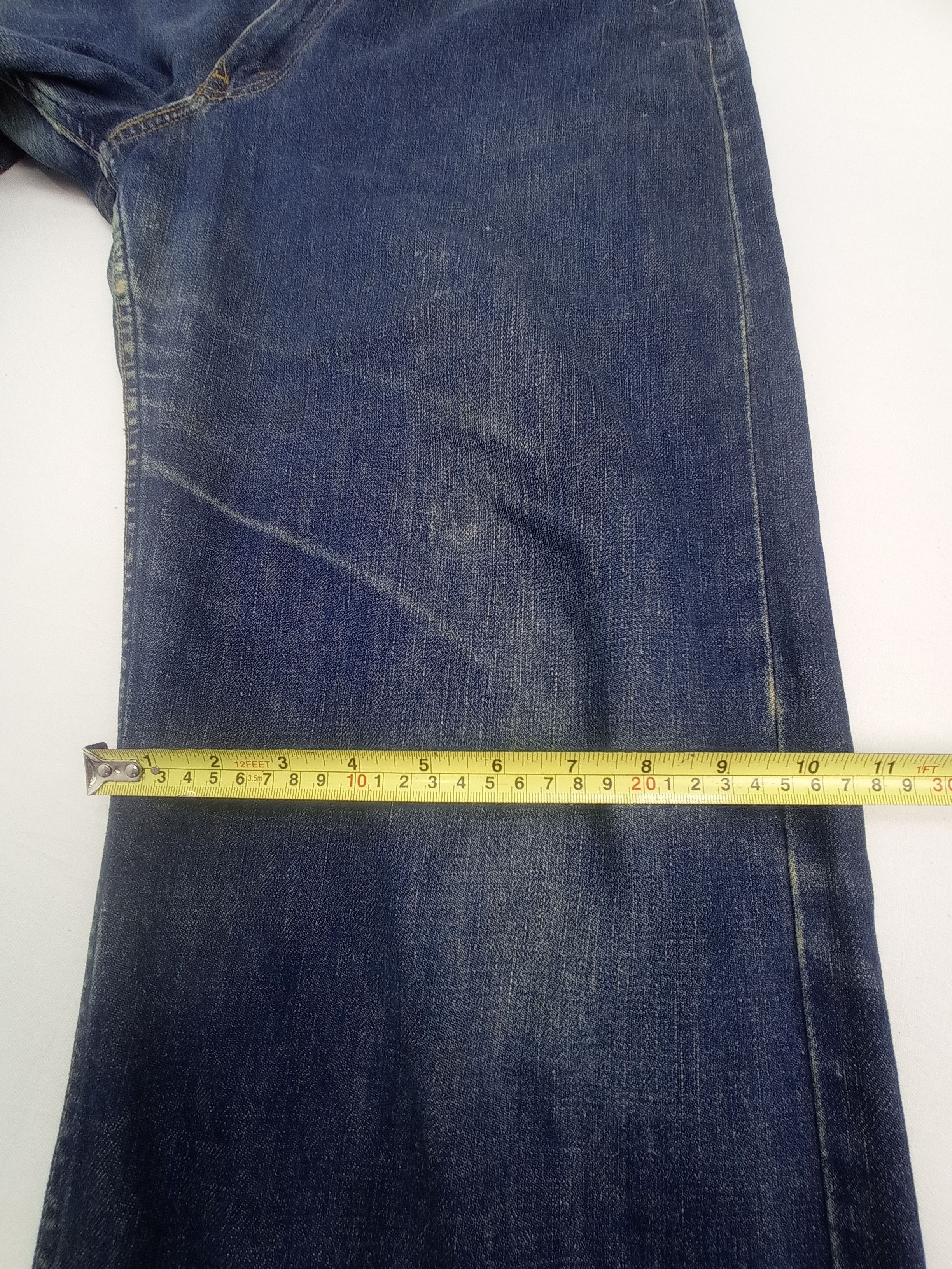 Levi's Levi's 504 Selvage Release Hem Pants Size US 33 - 19 Thumbnail