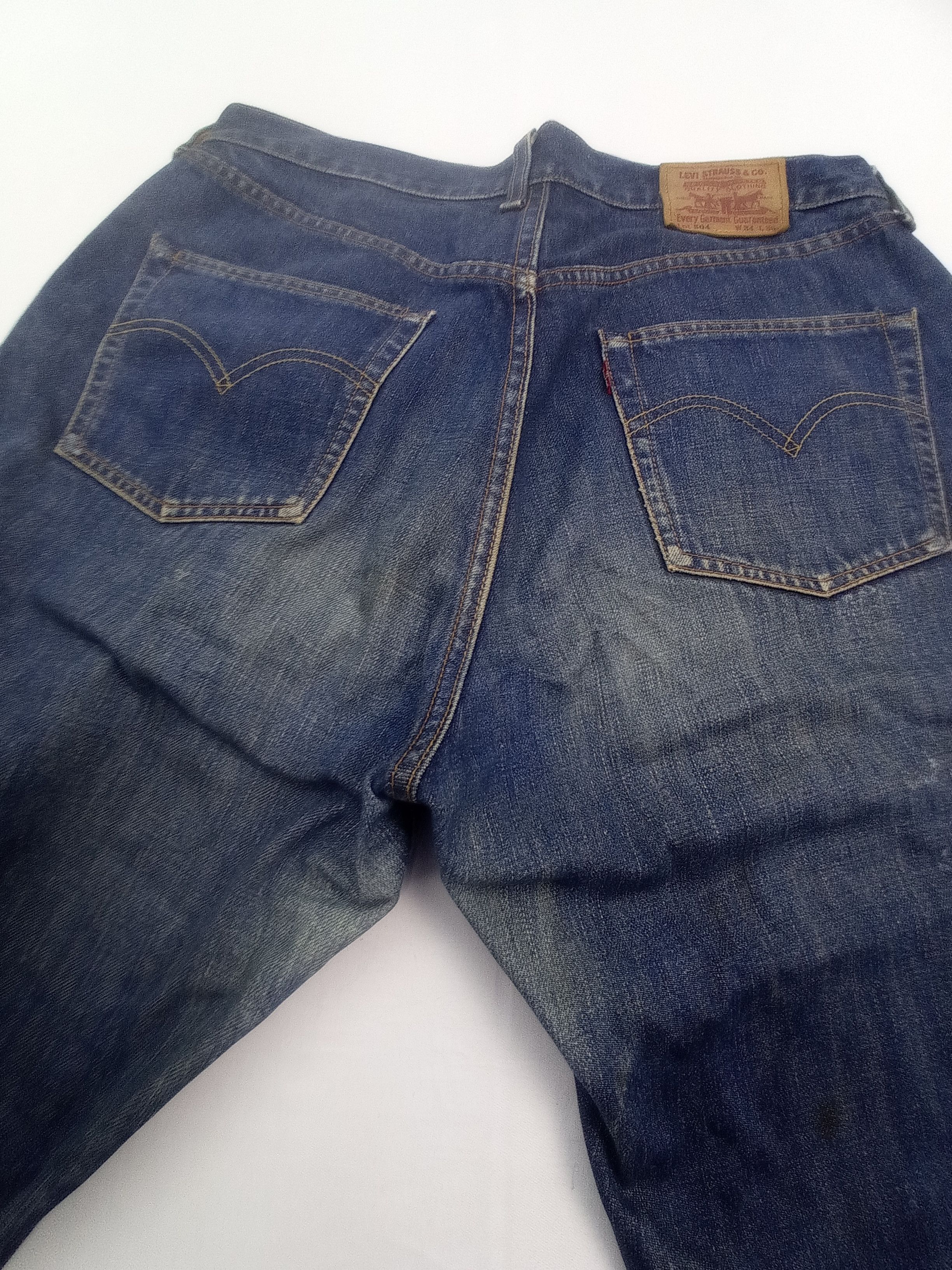 Levi's Levi's 504 Selvage Release Hem Pants Size US 33 - 12 Thumbnail