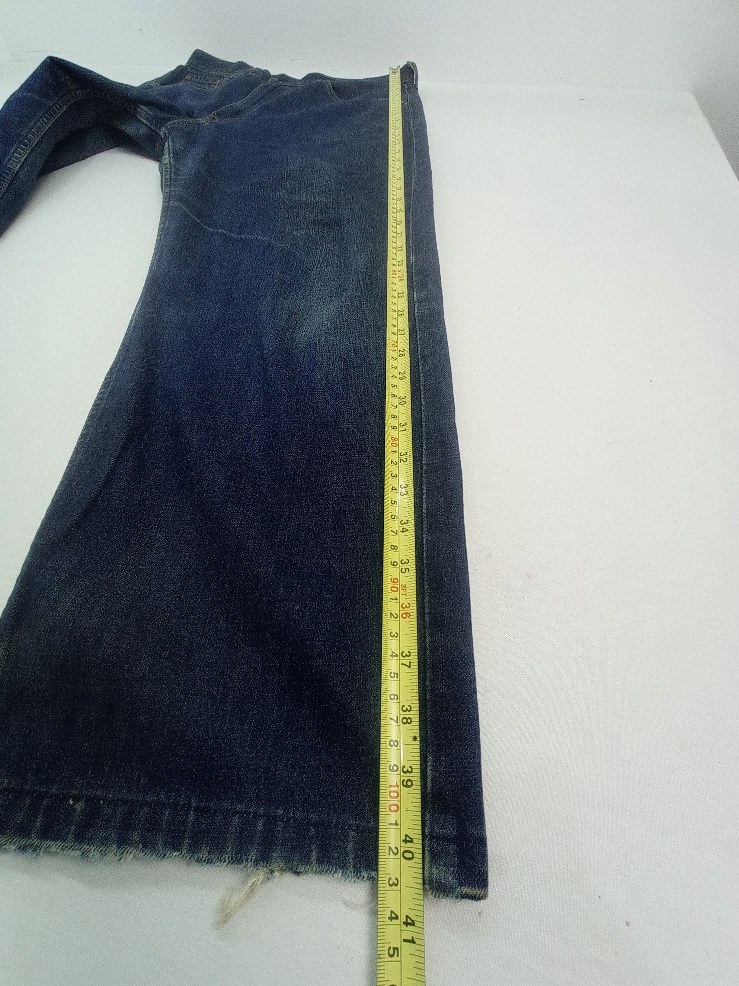Levi's Levi's 504 Selvage Release Hem Pants Size US 33 - 22 Thumbnail