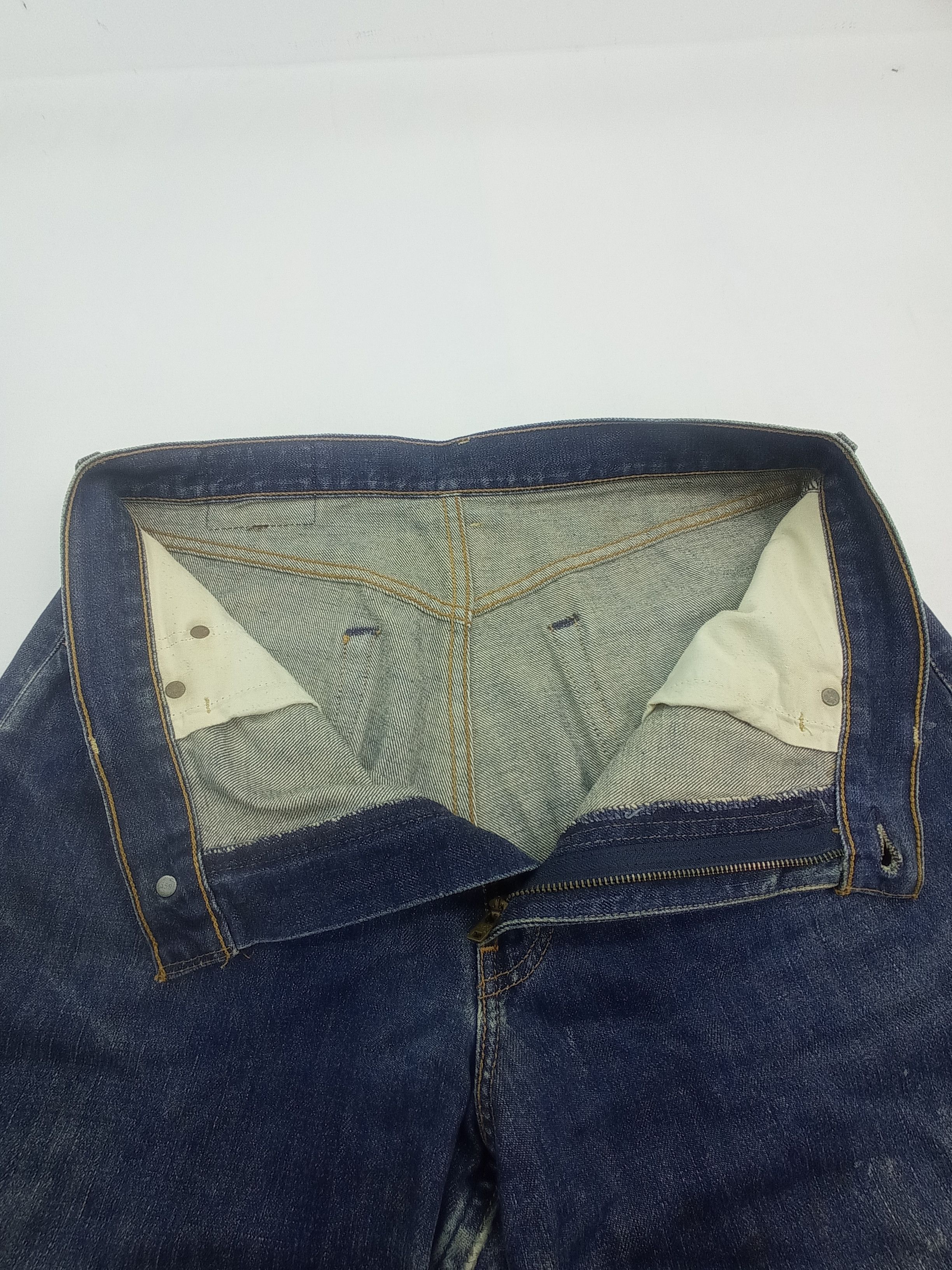 Levi's Levi's 504 Selvage Release Hem Pants Size US 33 - 5 Thumbnail