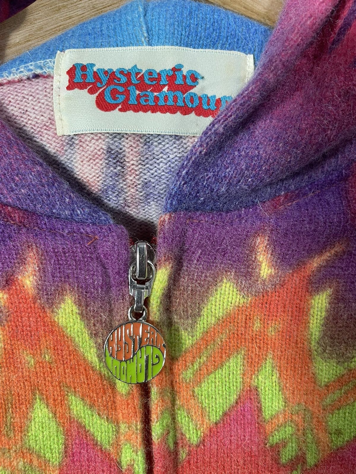 Hysteric Glamour Vintage Hysteric Glamour Rainbow 🌈 Calour with Hoodie Size US S / EU 44-46 / 1 - 7 Thumbnail