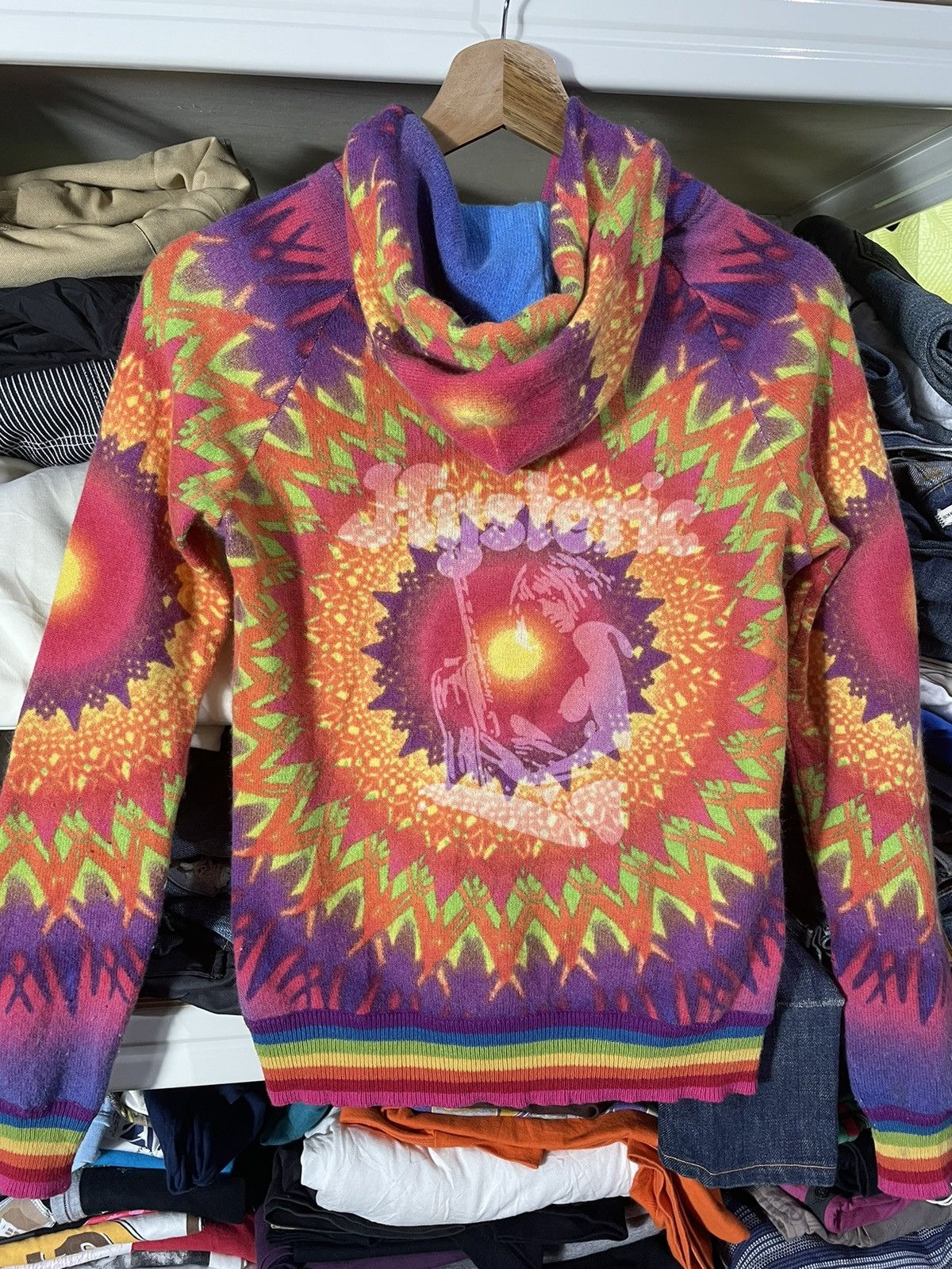 Hysteric Glamour Vintage Hysteric Glamour Rainbow 🌈 Calour with Hoodie Size US S / EU 44-46 / 1 - 6 Thumbnail