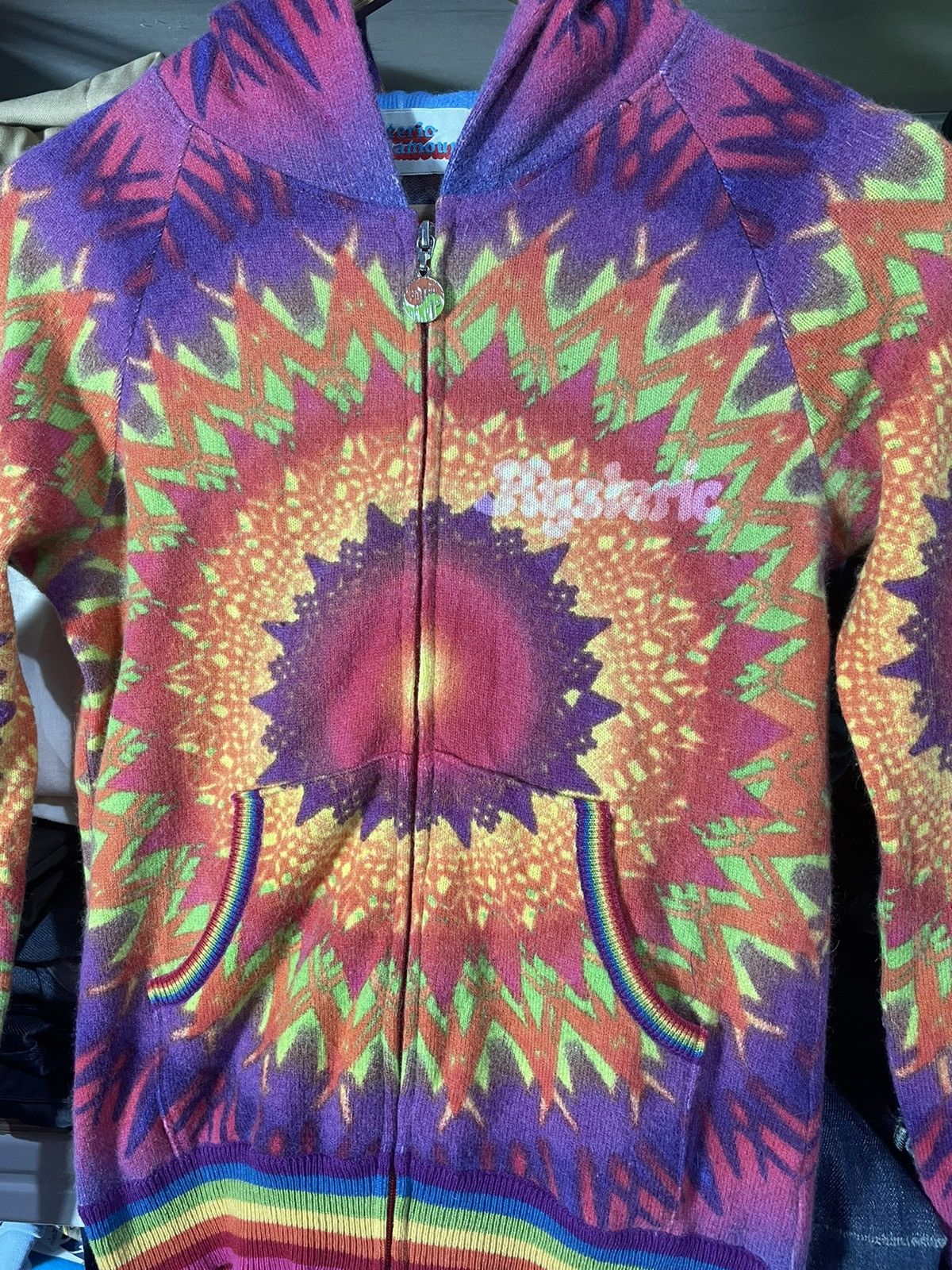Hysteric Glamour Vintage Hysteric Glamour Rainbow 🌈 Calour with Hoodie Size US S / EU 44-46 / 1 - 4 Thumbnail